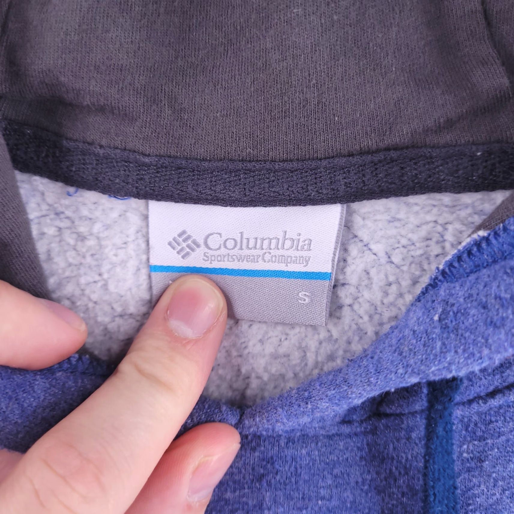 Vintage Columbia Hoodie Mens S Blue Sweatshirt Size US S / EU 44-46 / 1 - 3 Thumbnail