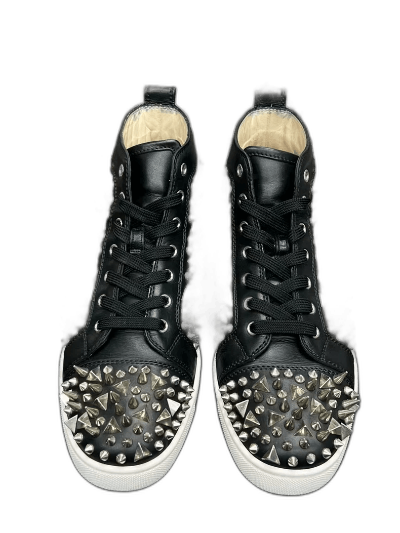 Golden Goose black spiked high top sneakers Size US 10 / EU 43 - 1 Thumbnail
