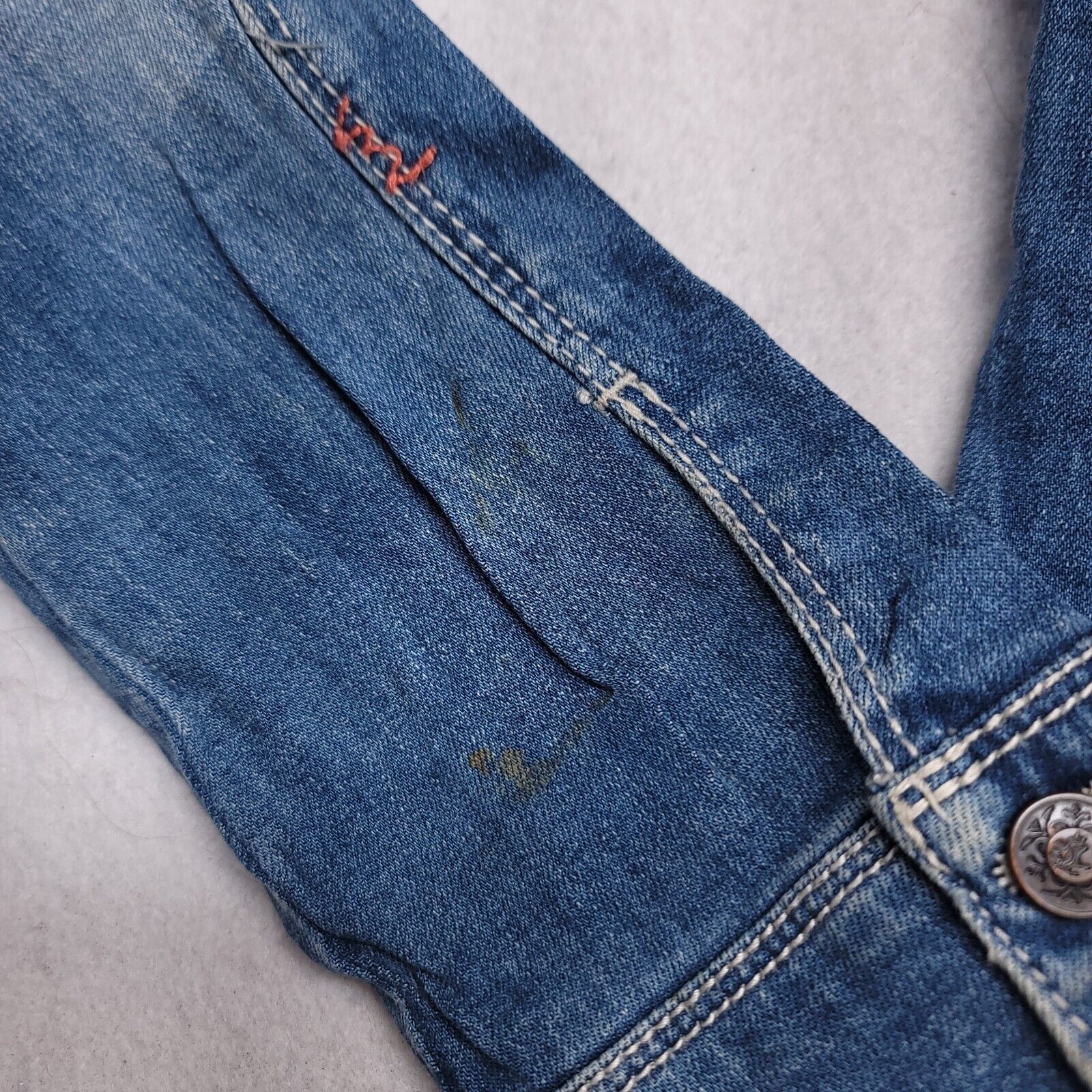 Forever 21 Forever 21 Button Up Denim Jean Jacket Womens Size L Blue Size L / US 10 / IT 46 - 10 Thumbnail