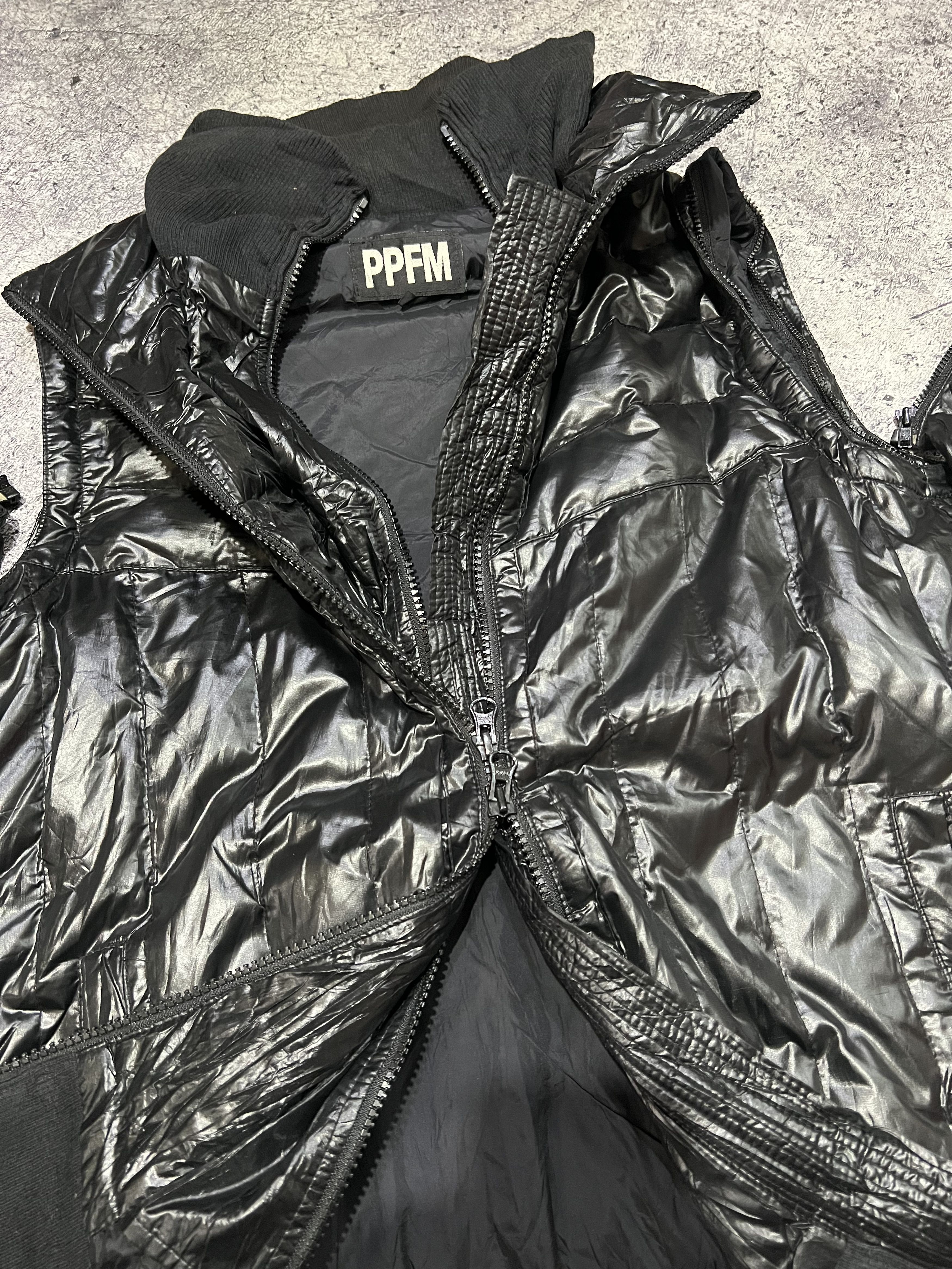 PPFM 2000s PPFM Japan Reconstruct Puffer Vest Jacket Size US M / EU 48-50 / 2 - 3 Thumbnail