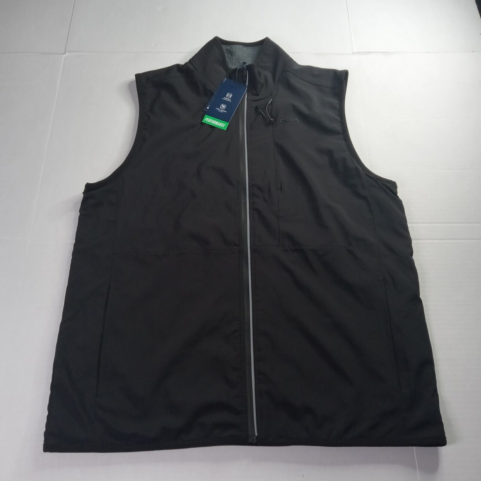 Chaps Chaps Golf Vest Black Sleeveless Full Zip Men's Size L Size US L / EU 52-54 / 3 - 1 Thumbnail