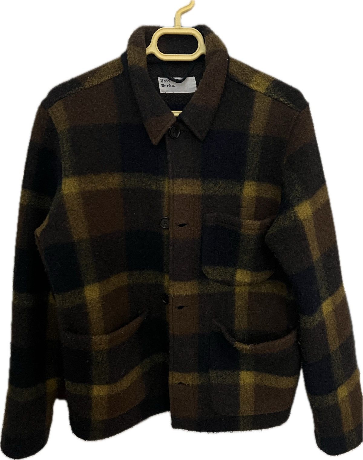 Universal Works Wool Plaid Jacket Size US S / EU 44-46 / 1 - 1 Thumbnail