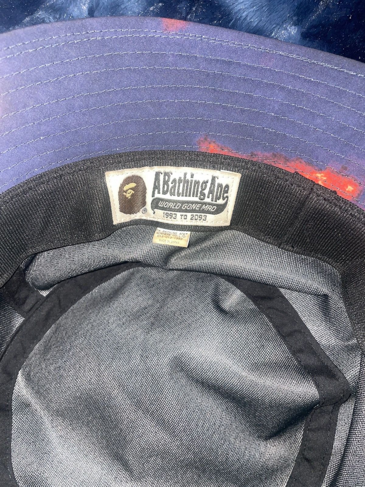 Bape Bape Tie Dye Bucket Hat Size ONE SIZE - 4 Thumbnail