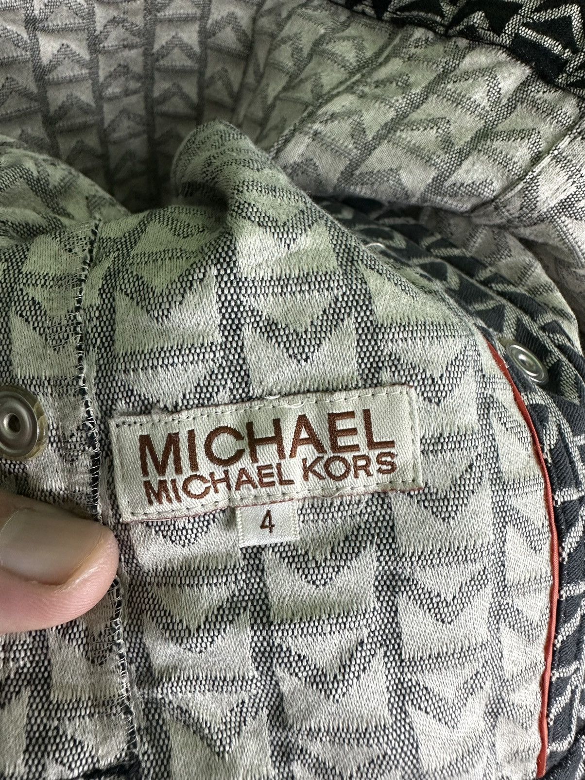 Michael Kors Vintage Michael Michael Kors Denim Jacket Size S / US 4 / IT 40 - 19 Thumbnail