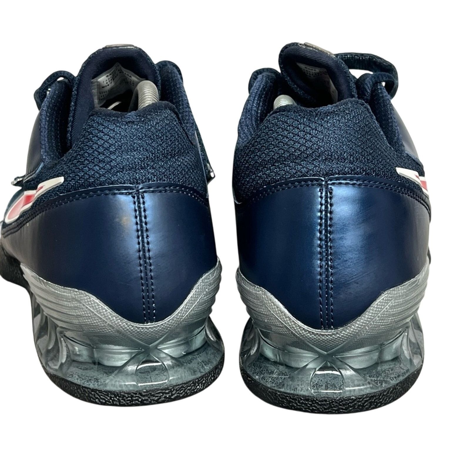 Nike Romaleos 2 Obsidian Blue Red Weightlifting Shoes SAMPLE