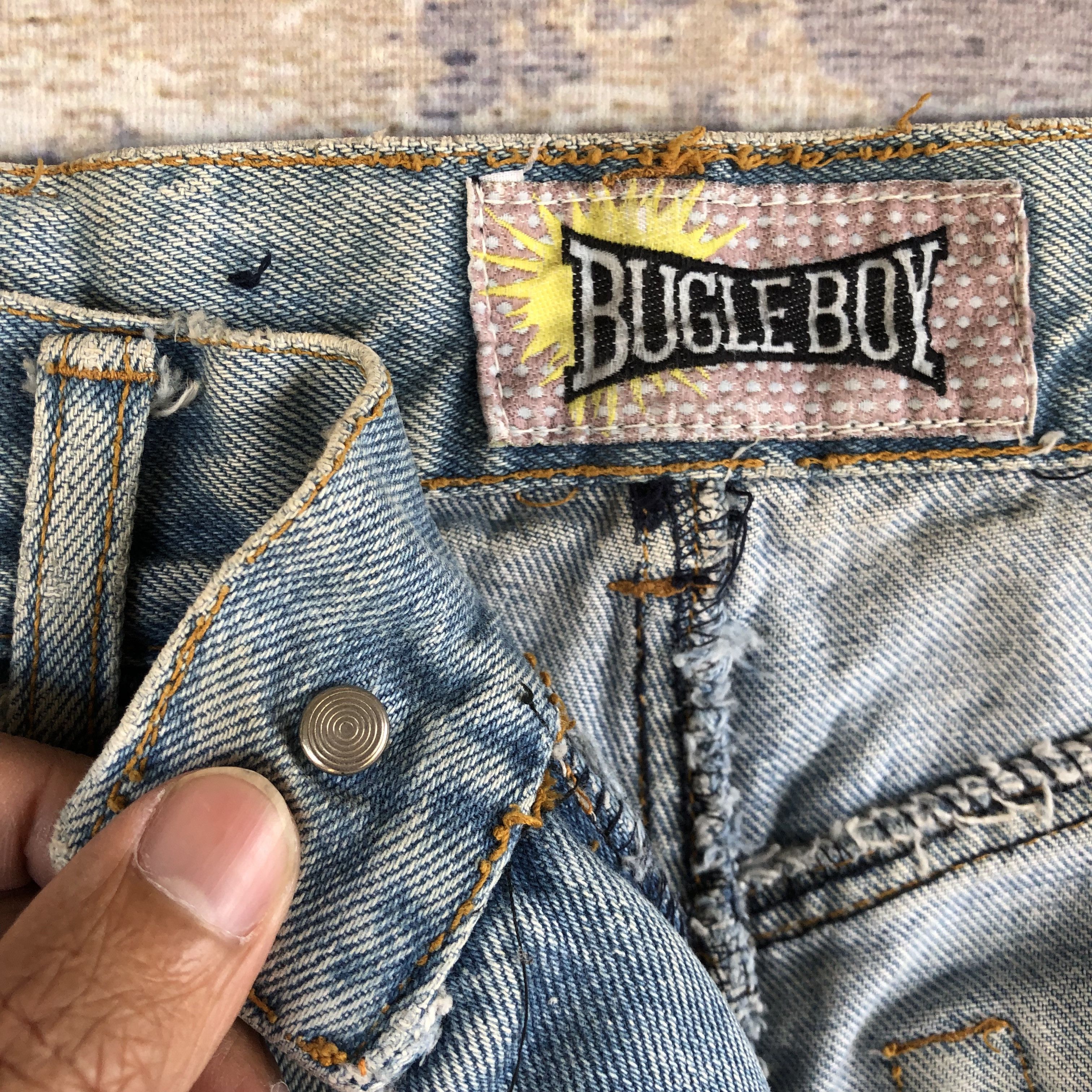 Bugle Boy Vintage 90s Bugleboy Jeans Bugleboy Denim Bugleboy Pants Size 28" / US 6 / IT 42 - 7 Thumbnail