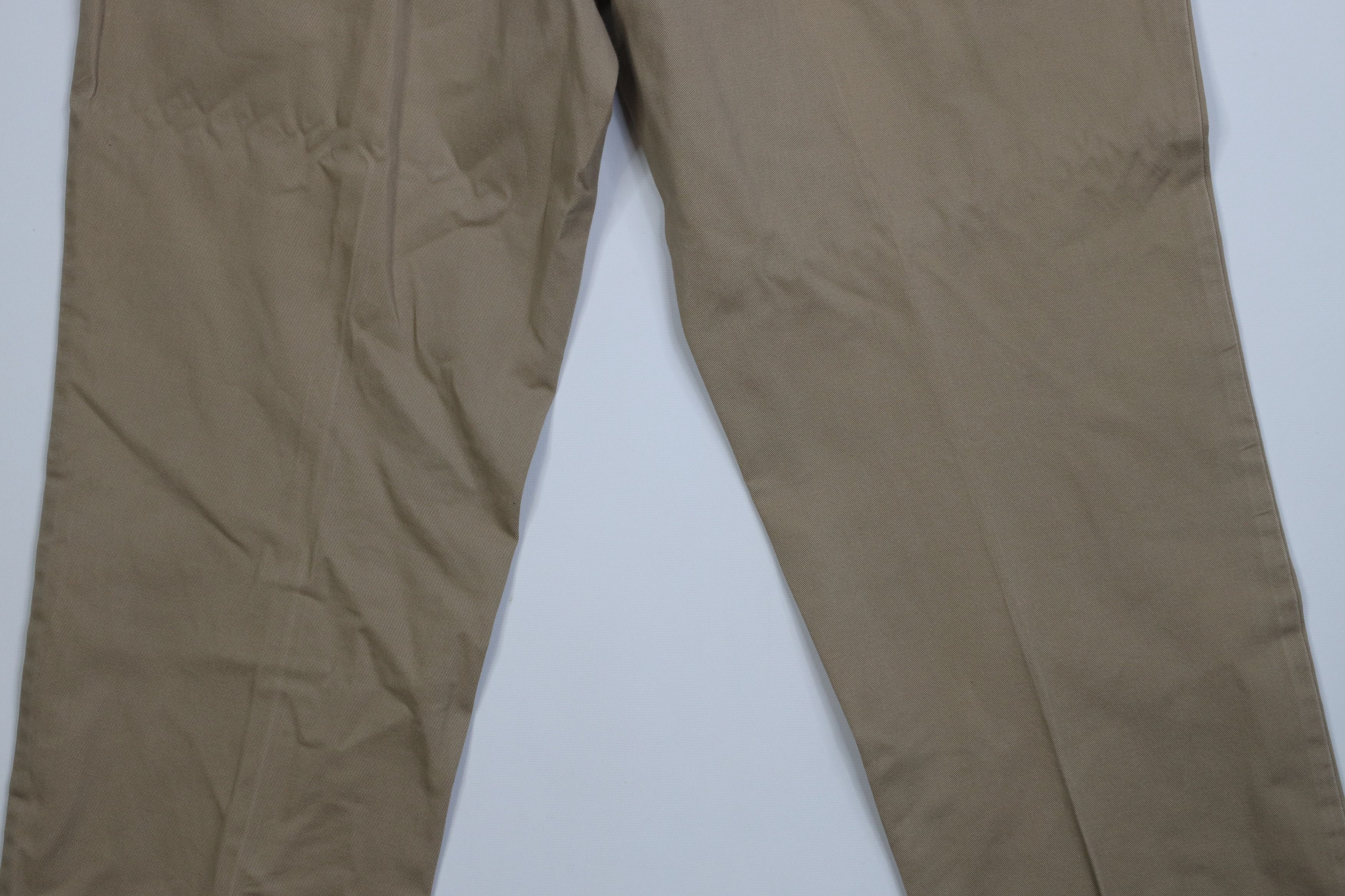 Polo Ralph Lauren Vintage 90s Ralph Lauren Wide Leg Chino Pants Trousers Khaki Size US 34 / EU 50 - 11 Thumbnail