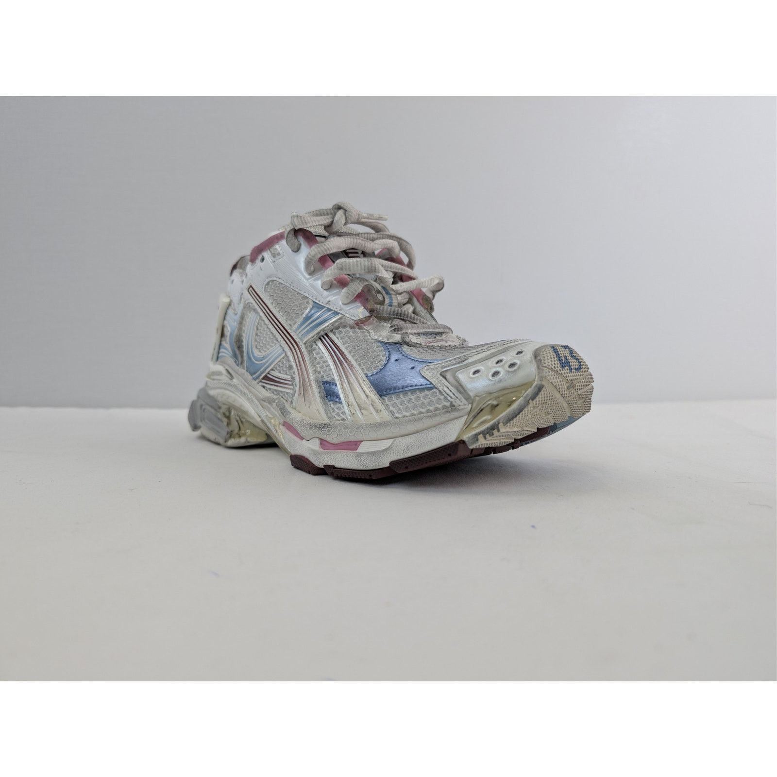 Balenciaga o1rshd1 Runner Gradient Sneaker in Multicolor Size US 10 / EU 43 - 2 Thumbnail