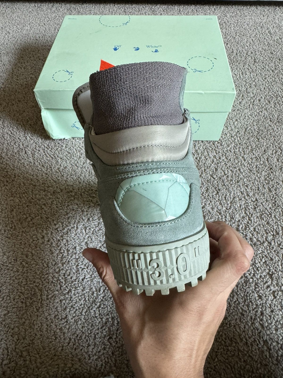 Designer × Off-White Off-White Off-Court High ‘Mint Green’ Size 12 Size US 12 / EU 45 - 15 Thumbnail
