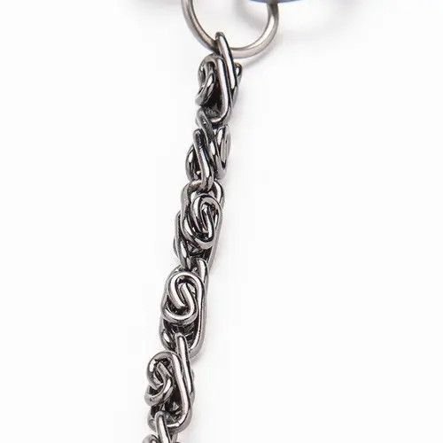 Vintage KeyChain Jean Biker Wallet Belts Chain Skull Charm Leather Size ONE SIZE - 2 Thumbnail