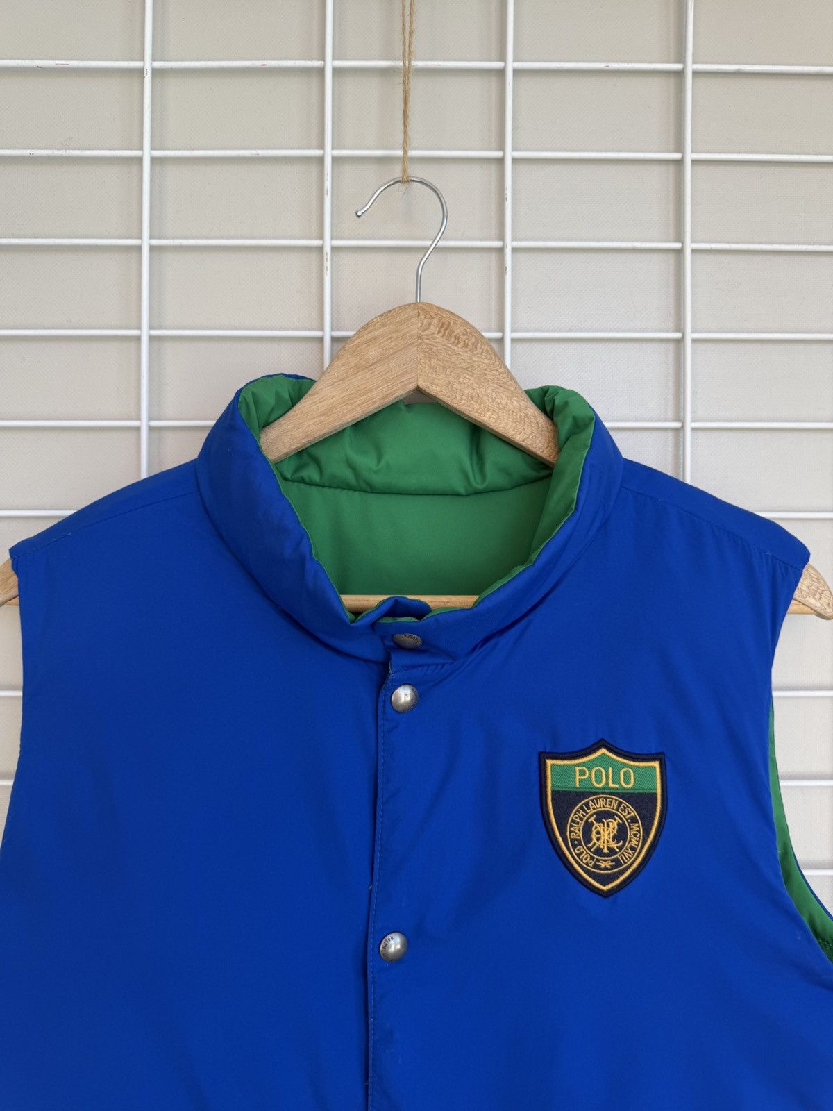 Polo Ralph Lauren Polo Ralph Lauren Reversible Down Puffer Vest Mens Size S Size US S / EU 44-46 / 1 - 9 Thumbnail