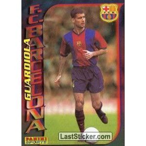 Nike Guardiola Barcelona 1998 1999 Home Soccer Jersey L Size US L / EU 52-54 / 3 - 7 Thumbnail