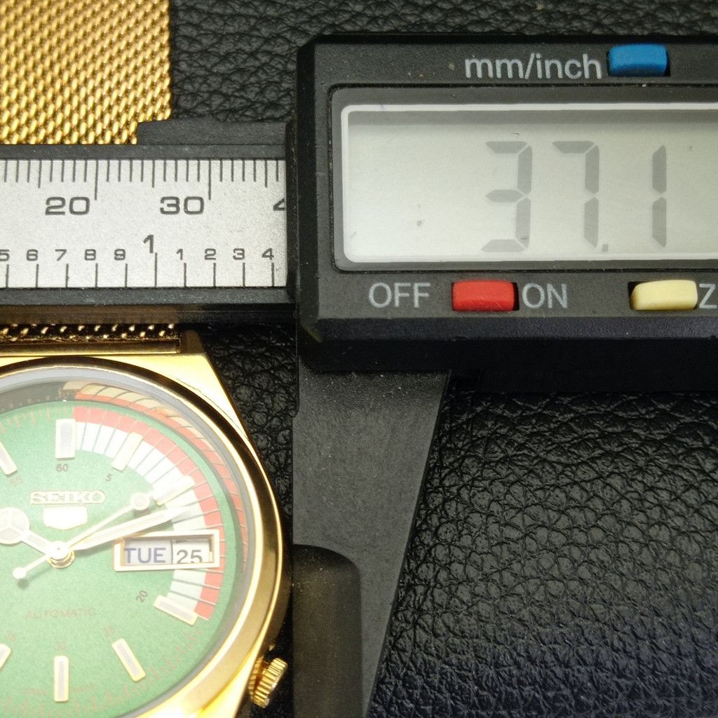 Seiko REFURBISHED VINTAGE SEIKO 5 AUTO JAPAN MENS WATCH a440683 Size 38 - 7 Thumbnail