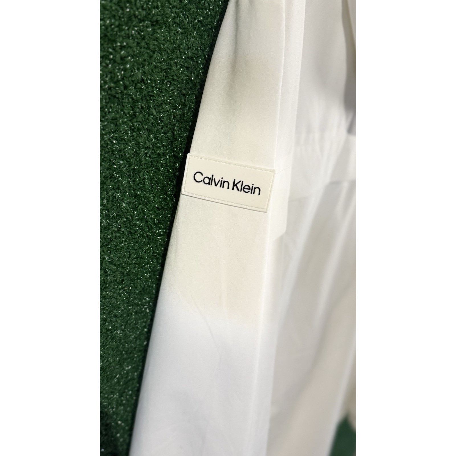 Calvin Klein Calvin Klein Men’s White Full Zip Windbreaker Jacket Size L Size US L / EU 52-54 / 3 - 8 Thumbnail