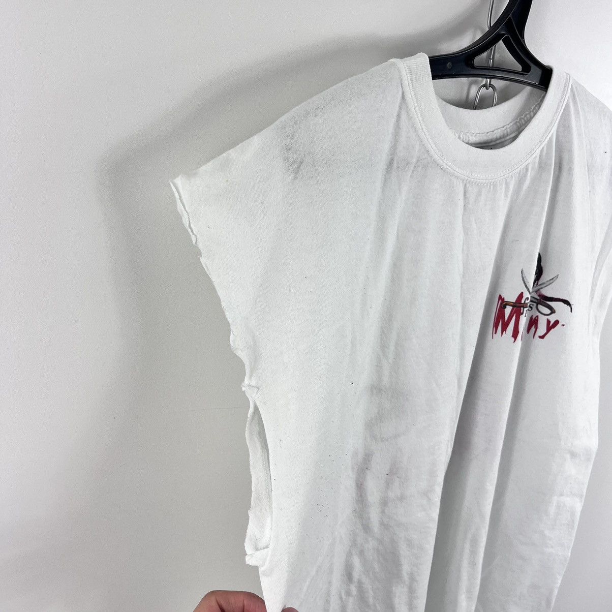 GOREWEAR × Gildan × Vintage Tank Top Sleeveless Pirates Mutiny White Back Big Logo Sz XL Size US XL / EU 56 / 4 - 3 Thumbnail