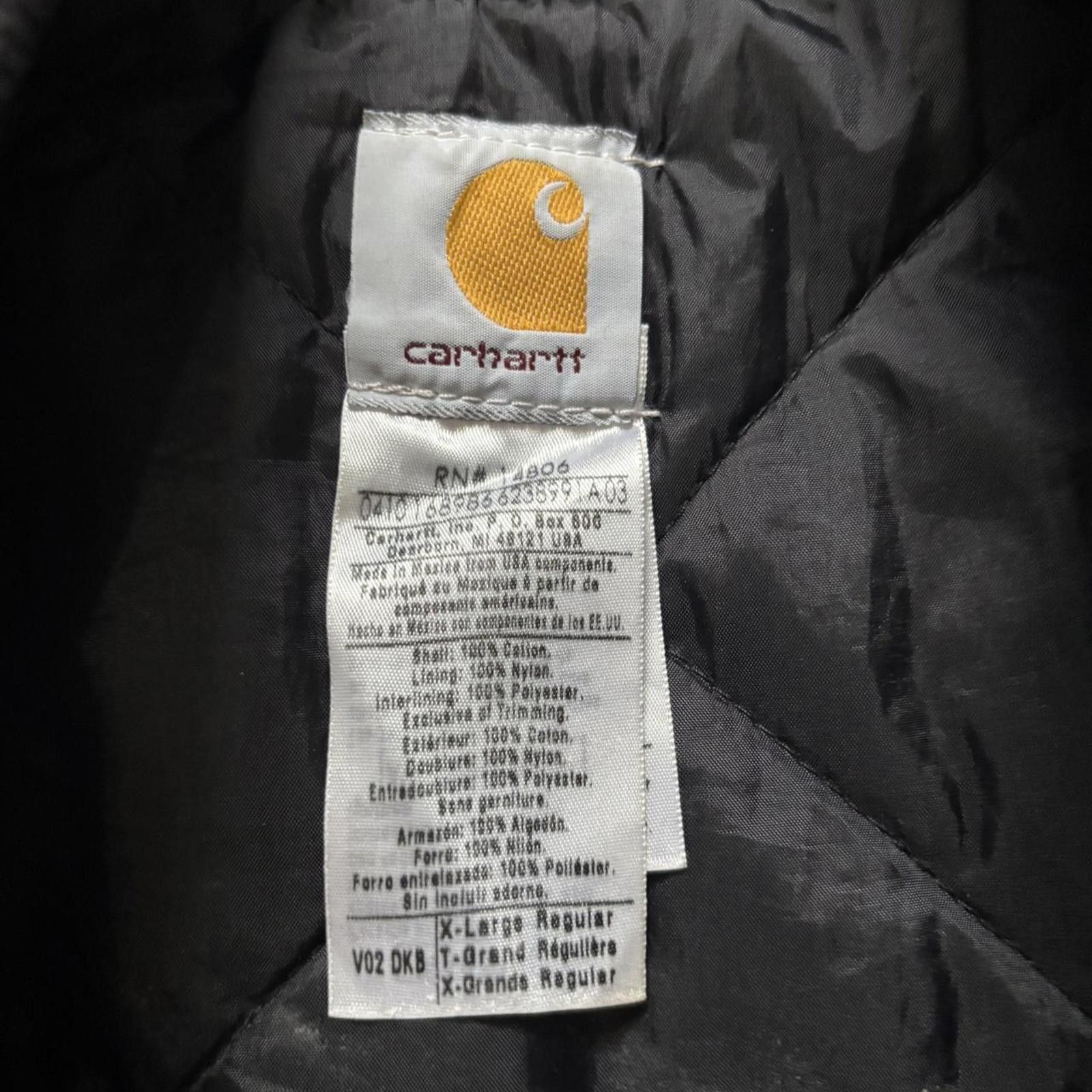 Carhartt Vintage Y2K Carharrt Distressed Brown Workwear Vest Size US XL / EU 56 / 4 - 3 Thumbnail