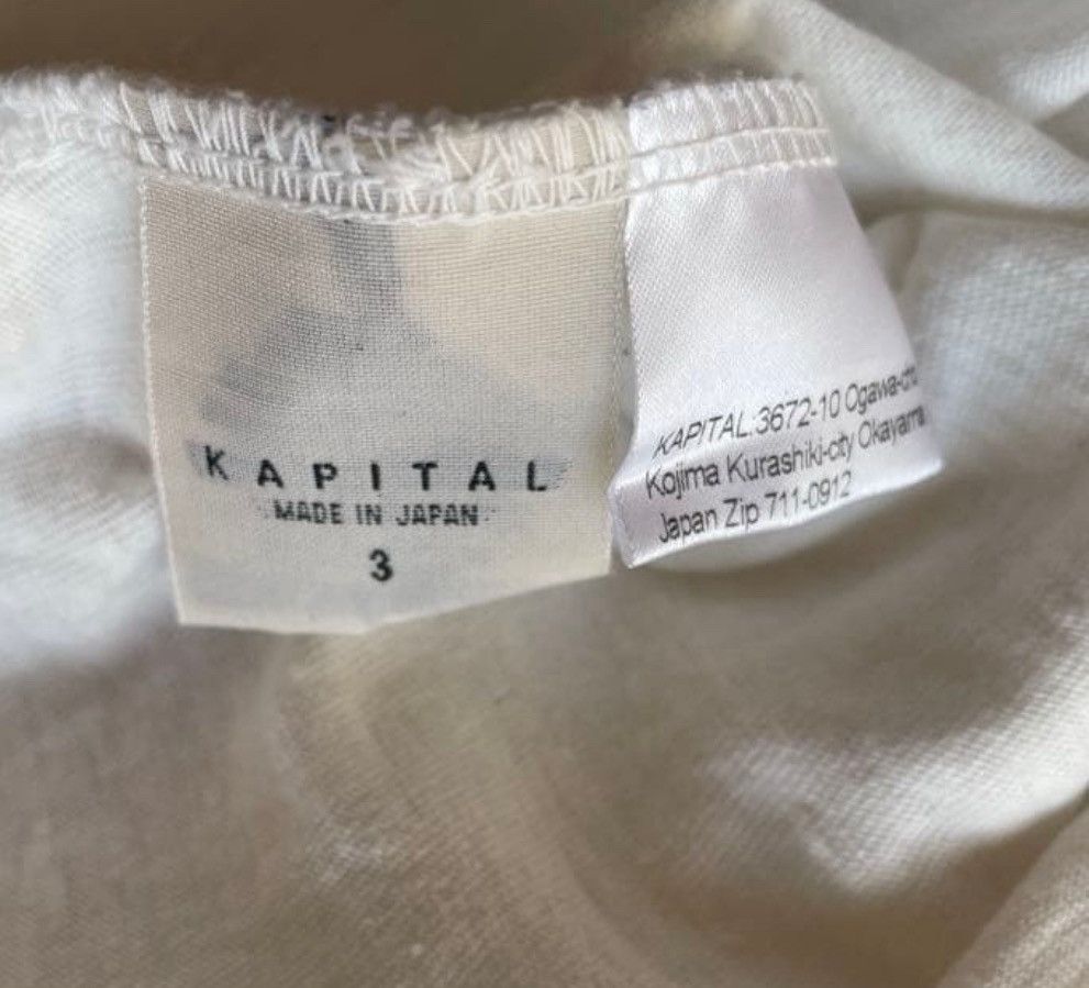 Kapital Beethoven Kapital Cotton T-Shirt Size US L / EU 52-54 / 3 - 3 Thumbnail