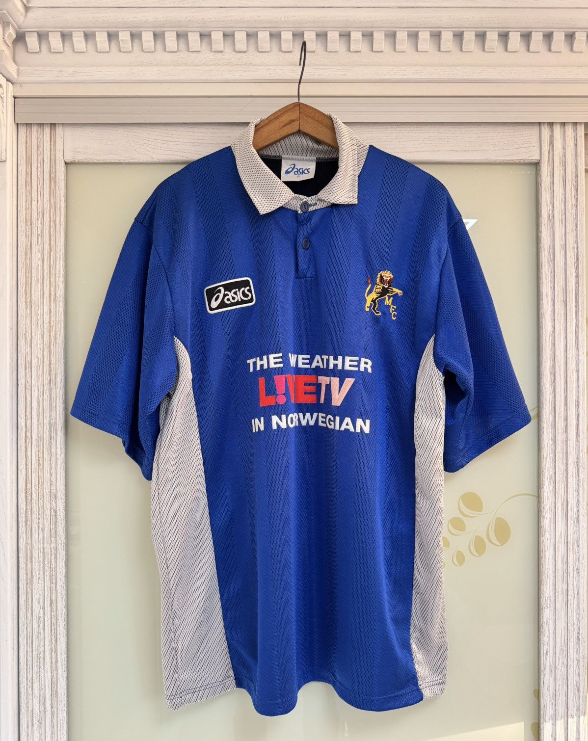Asics Vintage Millwall 1997-1998 Home Soccer Jersey Football Kit Size US XL / EU 56 / 4 - 1 Thumbnail
