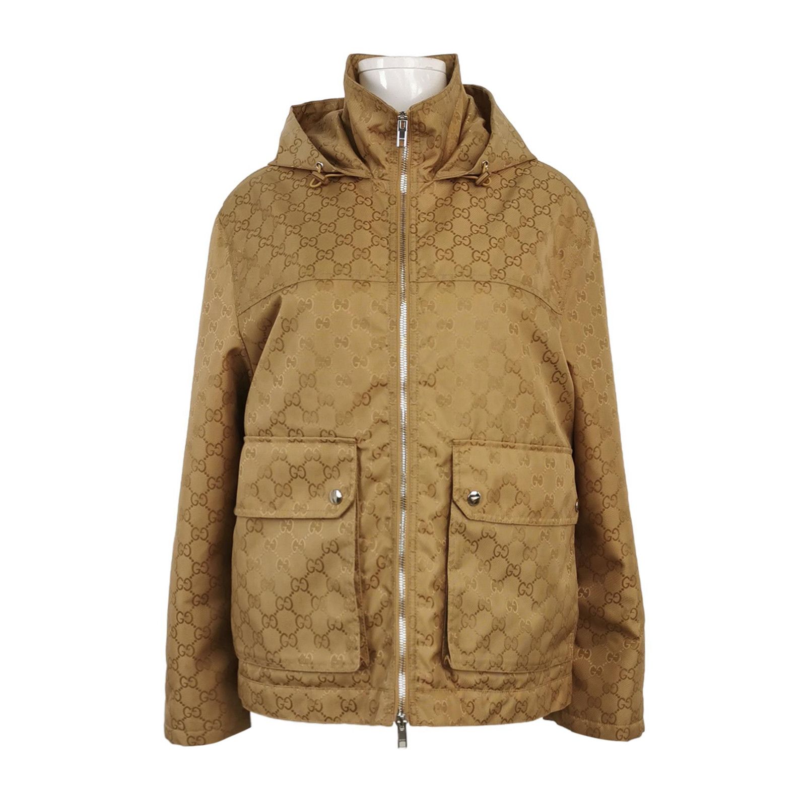Gucci Gucci GG Monogram Hooded Jacket Size 40 Size S / US 4 / IT 40 - 1 Thumbnail
