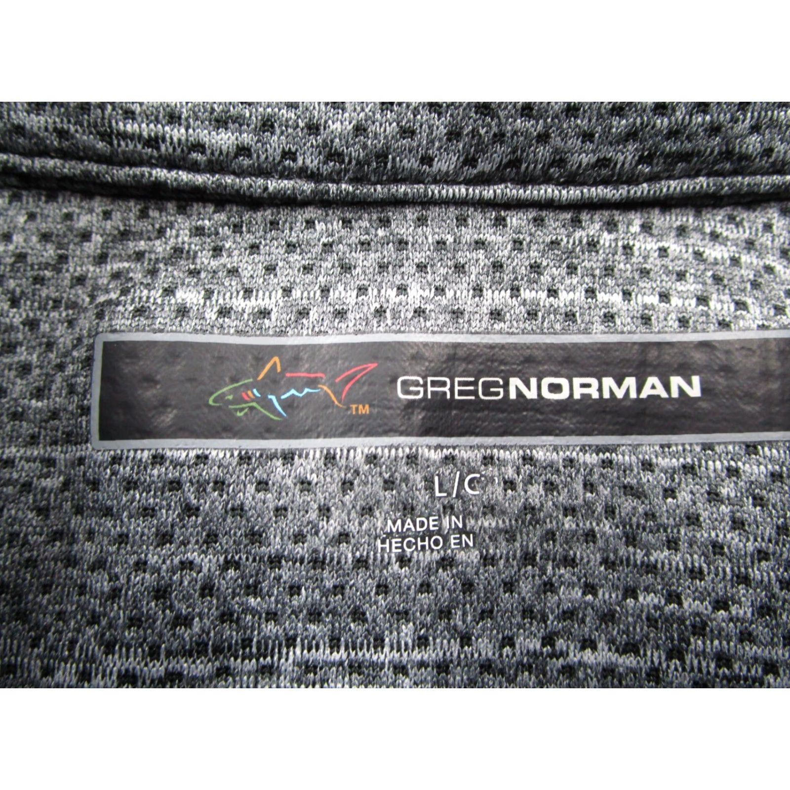 Vintage Greg Norman Mens Gray Pullover 1/4 Zip Performance Sweater Golfing Shirt/Hoodie? Size US L / EU 52-54 / 3 - 3 Thumbnail