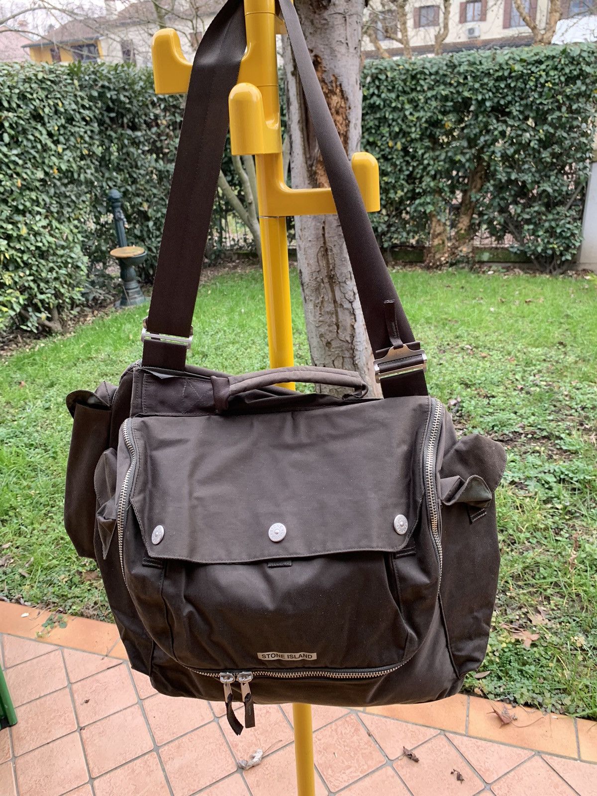 Stone Island Rare Vintage Stone Island saddle bag FW 200 Grailed
