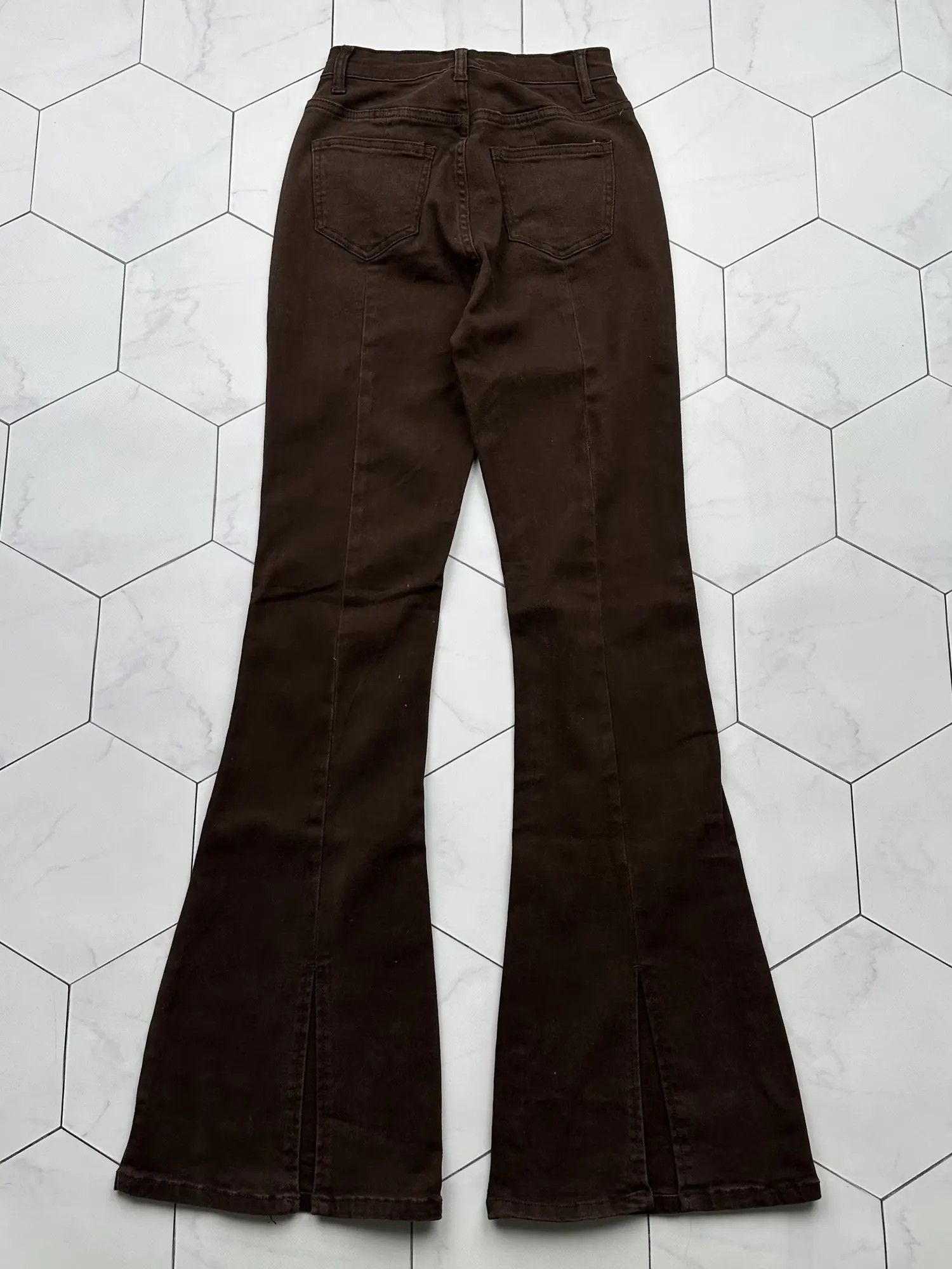 Japanese Brand Vintage Flare Jeans (B489)E2 Size 25" / US 0 / IT 36 - 4 Thumbnail