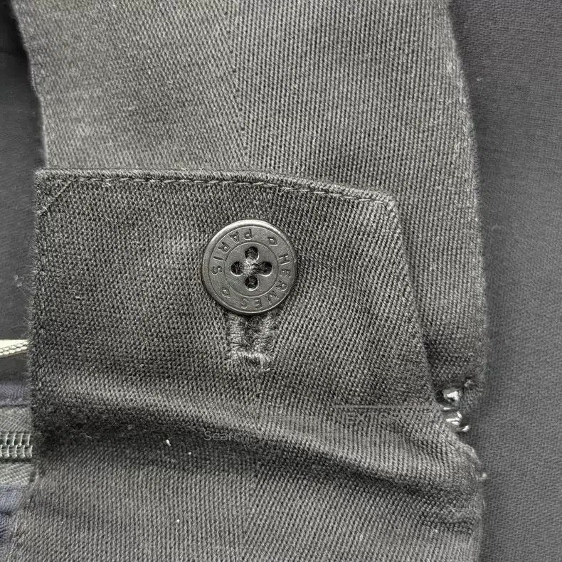 Hermes Hermes Black Wool Fabric Suit Trousers Size 26" / US 2 / IT 38 - 8 Thumbnail