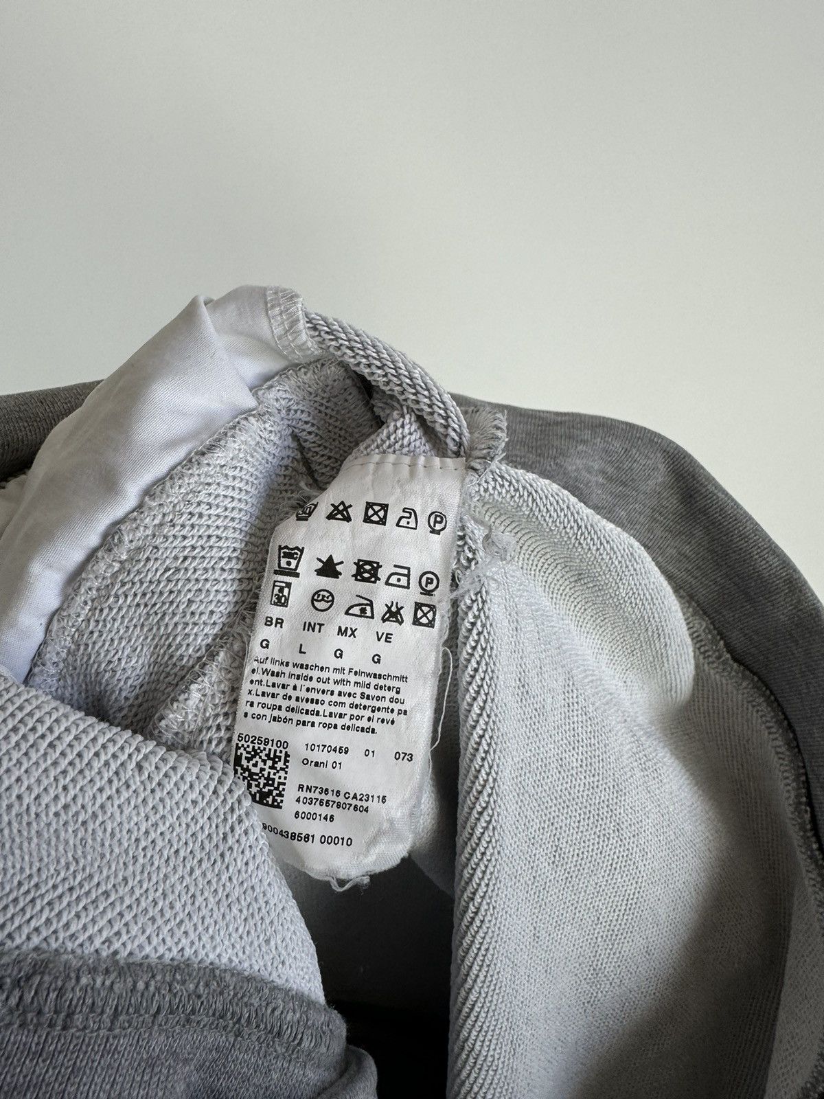 Hugo Boss Hugo Boss Cotton Grey Cardigan Size US L / EU 52-54 / 3 - 5 Thumbnail