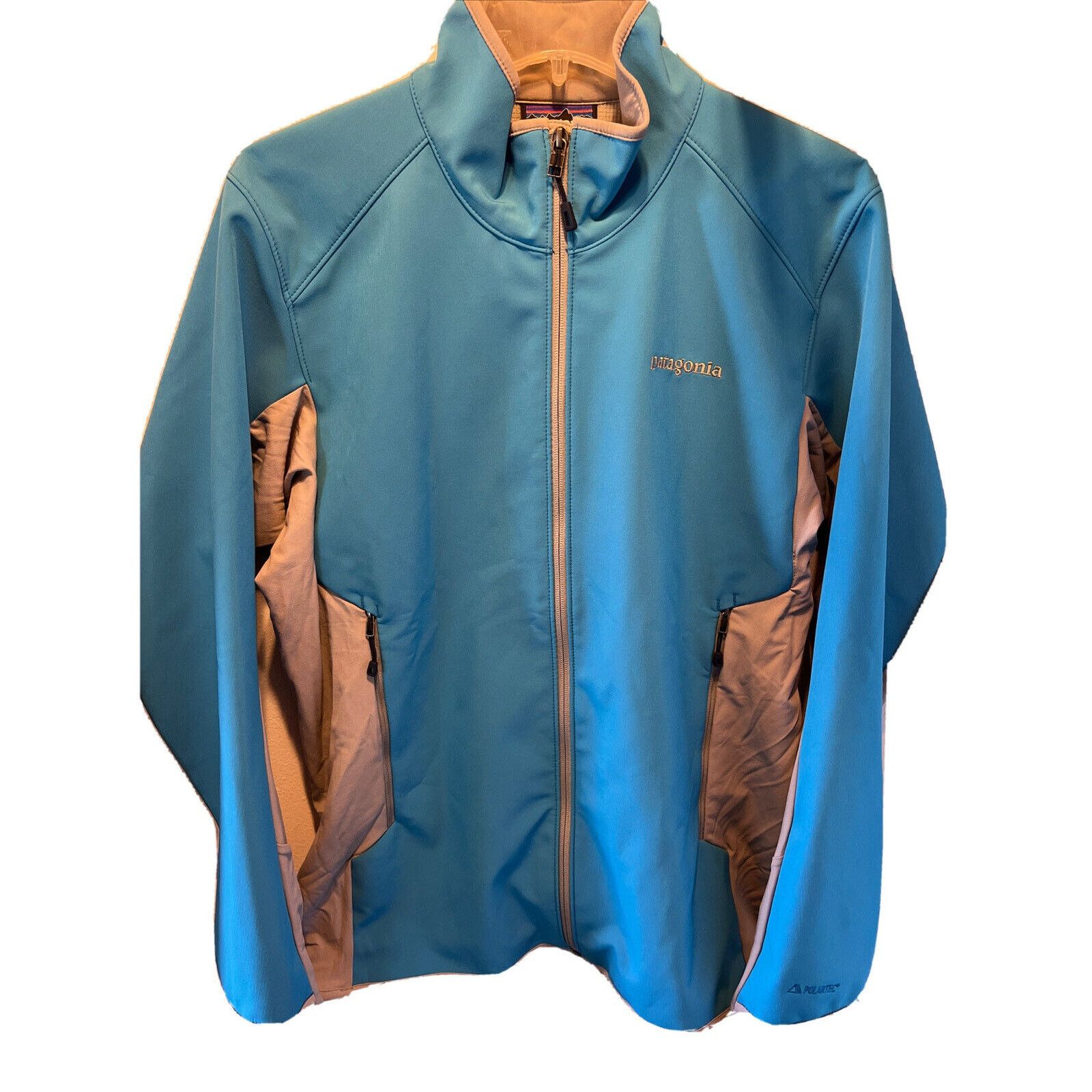 Patagonia Patagonia women's M blue polartec polyester softshell jacket Size M / US 6-8 / IT 42-44 - 1 Thumbnail