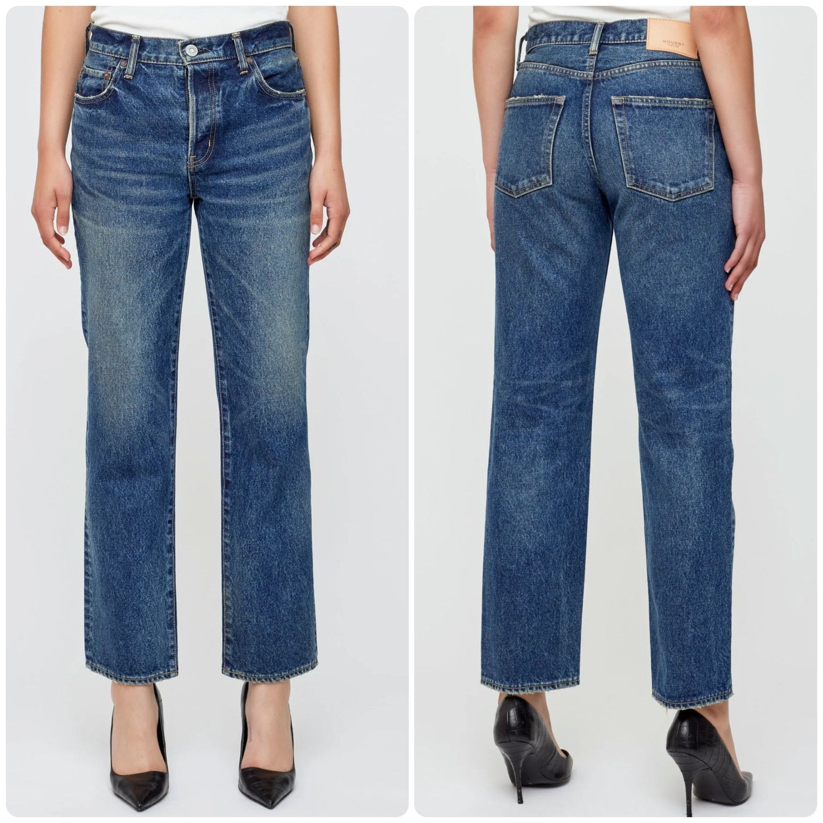 MOUSSY Moussy Vintage Bardin Straight Jeans New size 25 Size 25" / US 0 / IT 36 - 1 Thumbnail
