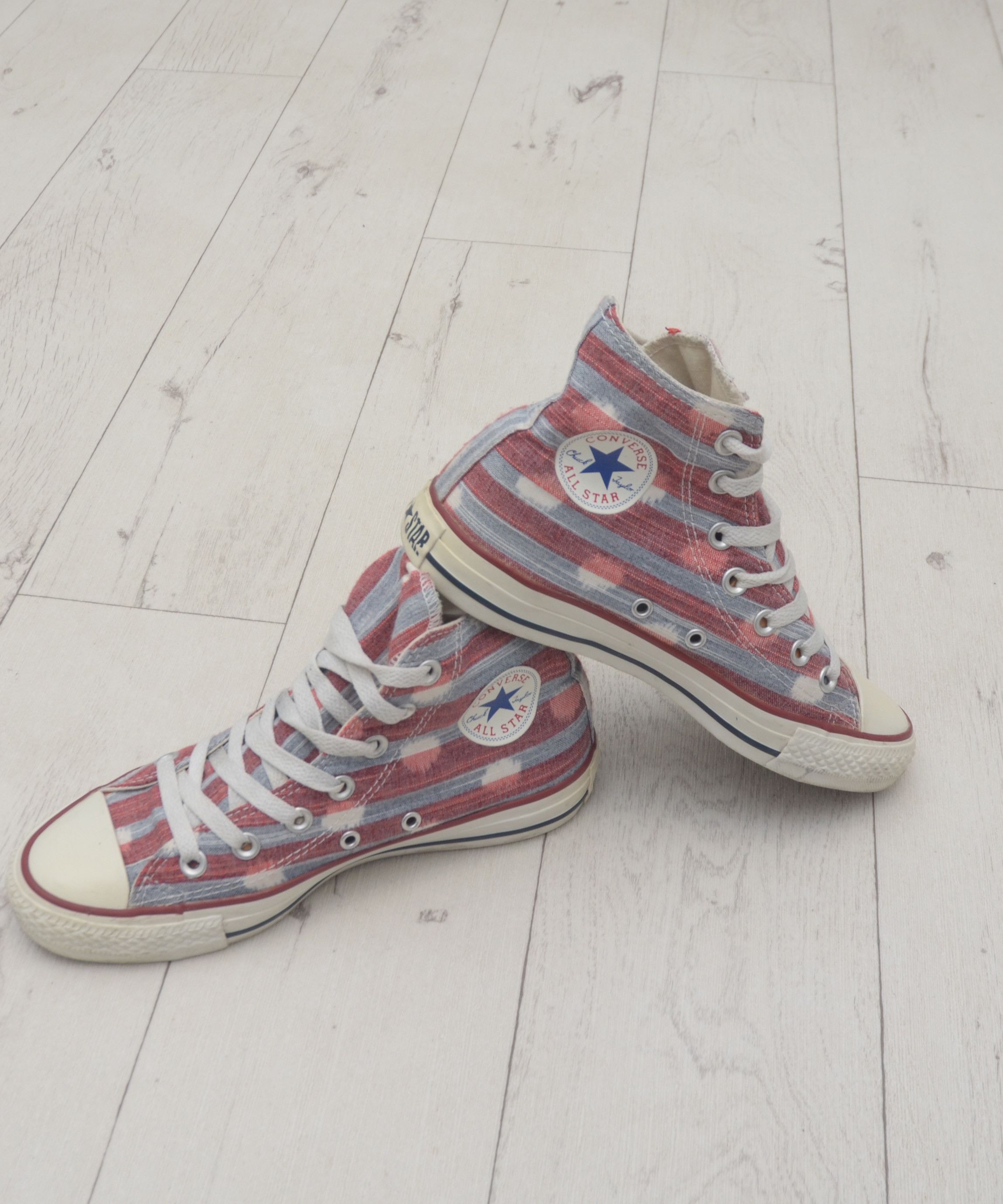Converse × Vintage Converse USA Flag Chuck Taylor All Star High US 6.5 Polka Size US 6.5 / IT 36.5 - 6 Thumbnail