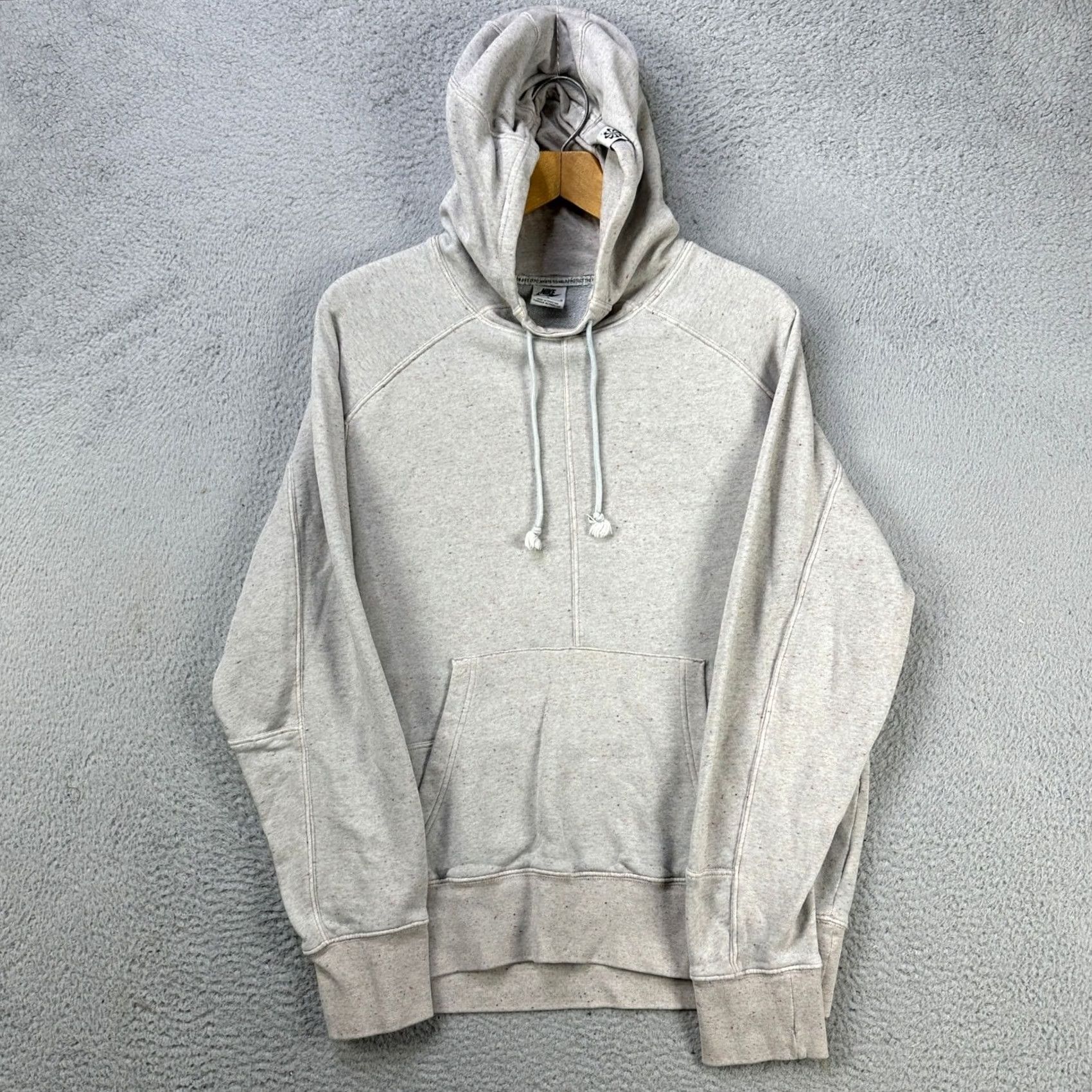 Nike Nike Sweatshirt Hoodie Mens Medium Gray Drawstring Pockets Long Sleeve Pullover Size US M / EU 48-50 / 2 - 2 Thumbnail