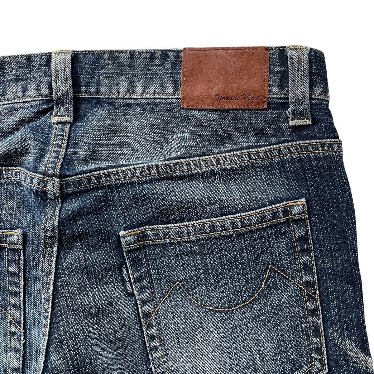 Tornado Mart Vintage Tornado Mart - Whisker Wash Jeans Size US 32 / EU 48 - 10 Thumbnail