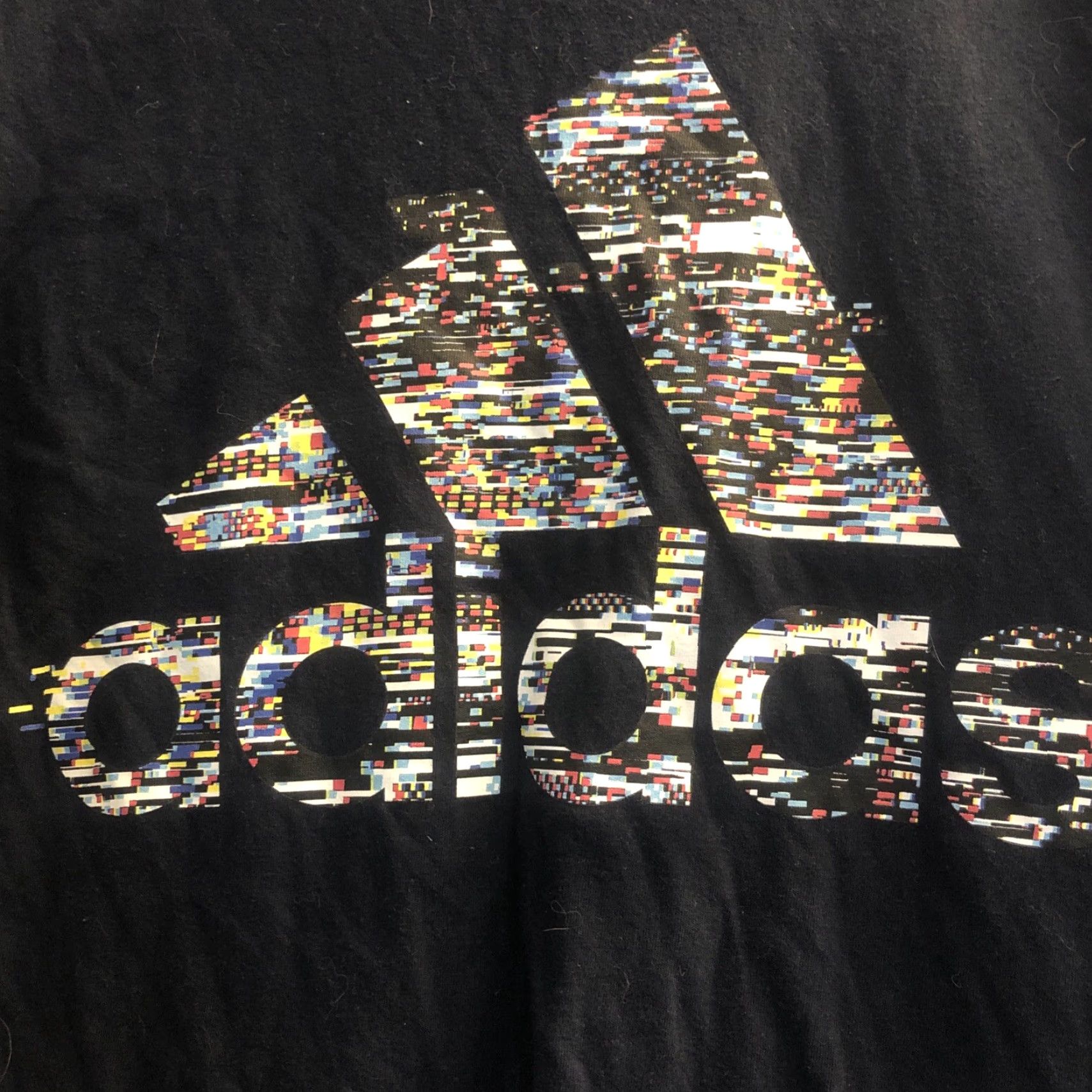Adidas Adidas Amplifier T Shirt Men’s S Small Colorful Logo Navy Blue Short Sleeve Size US S / EU 44-46 / 1 - 3 Thumbnail