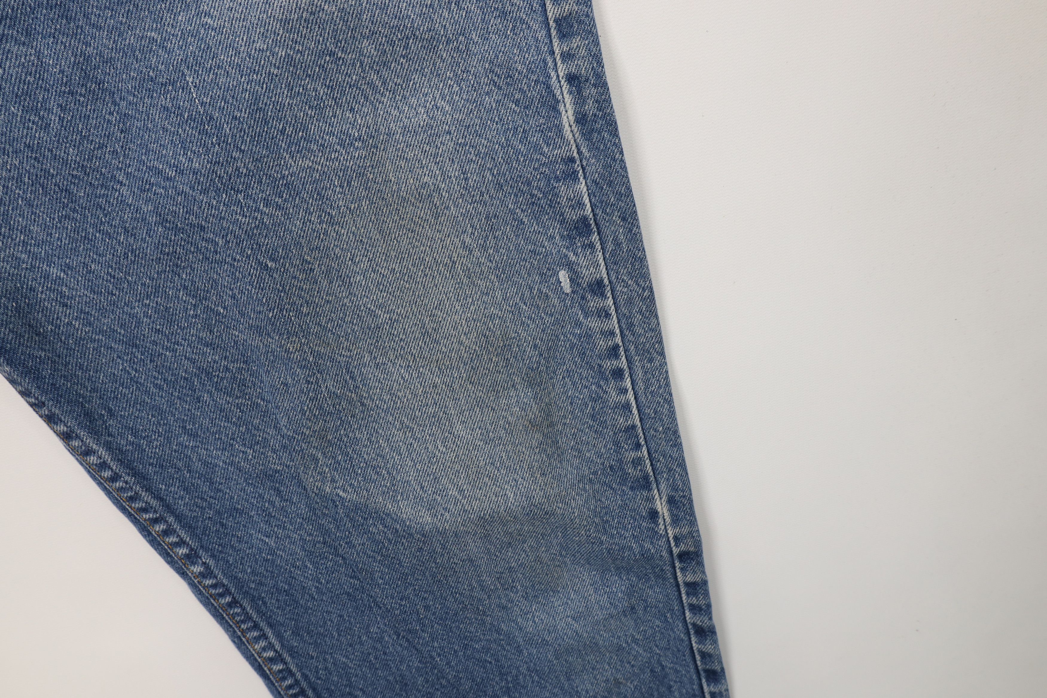 Levi's Vintage 90s Levis 505 Orange Tab Regular Fit Denim Jeans Size US 34 / EU 50 - 8 Thumbnail