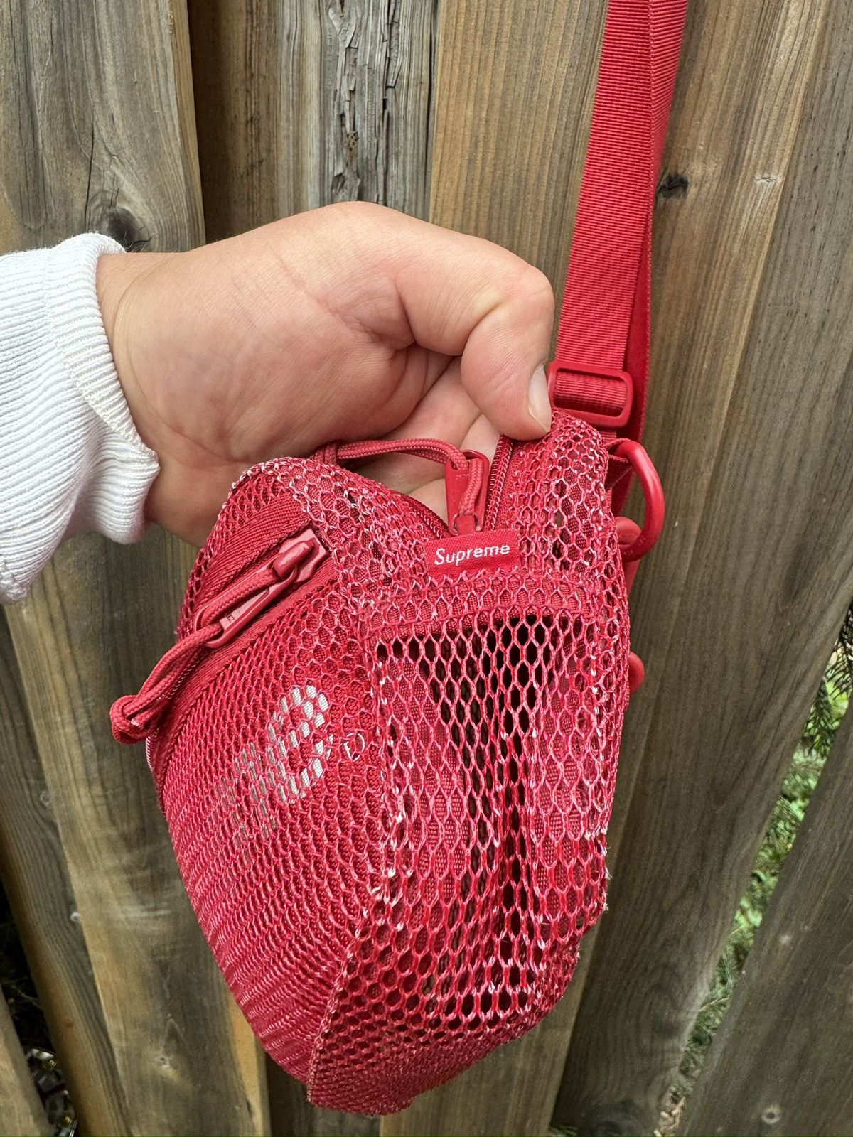 Supreme Supreme Small Shoulder Bag Dark Red Size ONE SIZE - 4 Thumbnail