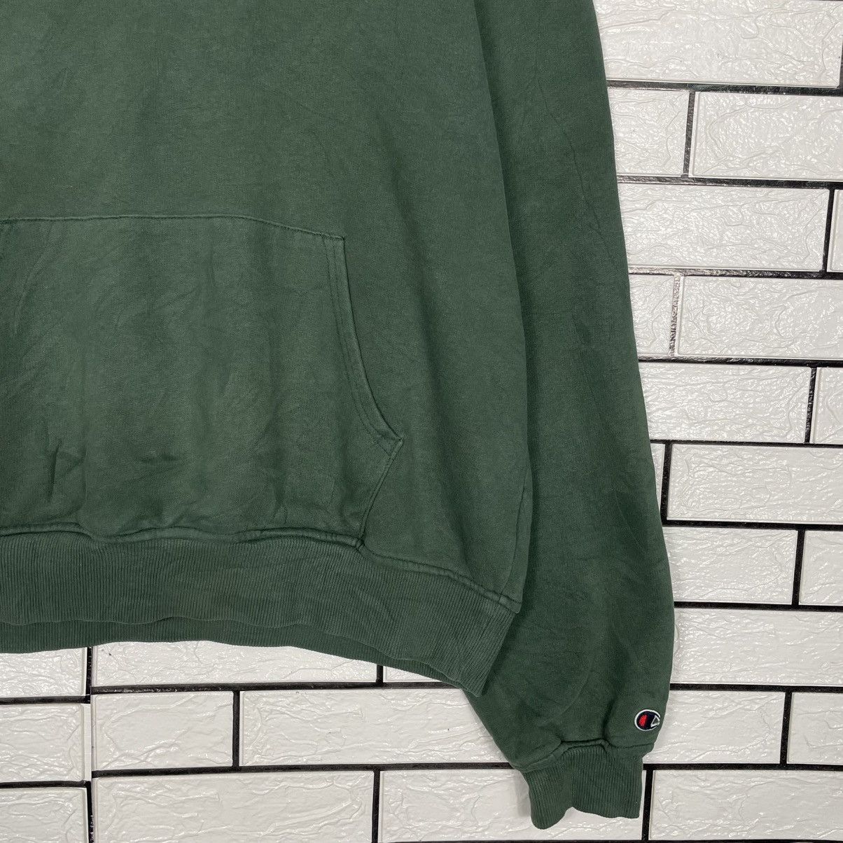 Champion Champion Pullover Green Hoodie Size US XL / EU 56 / 4 - 4 Thumbnail