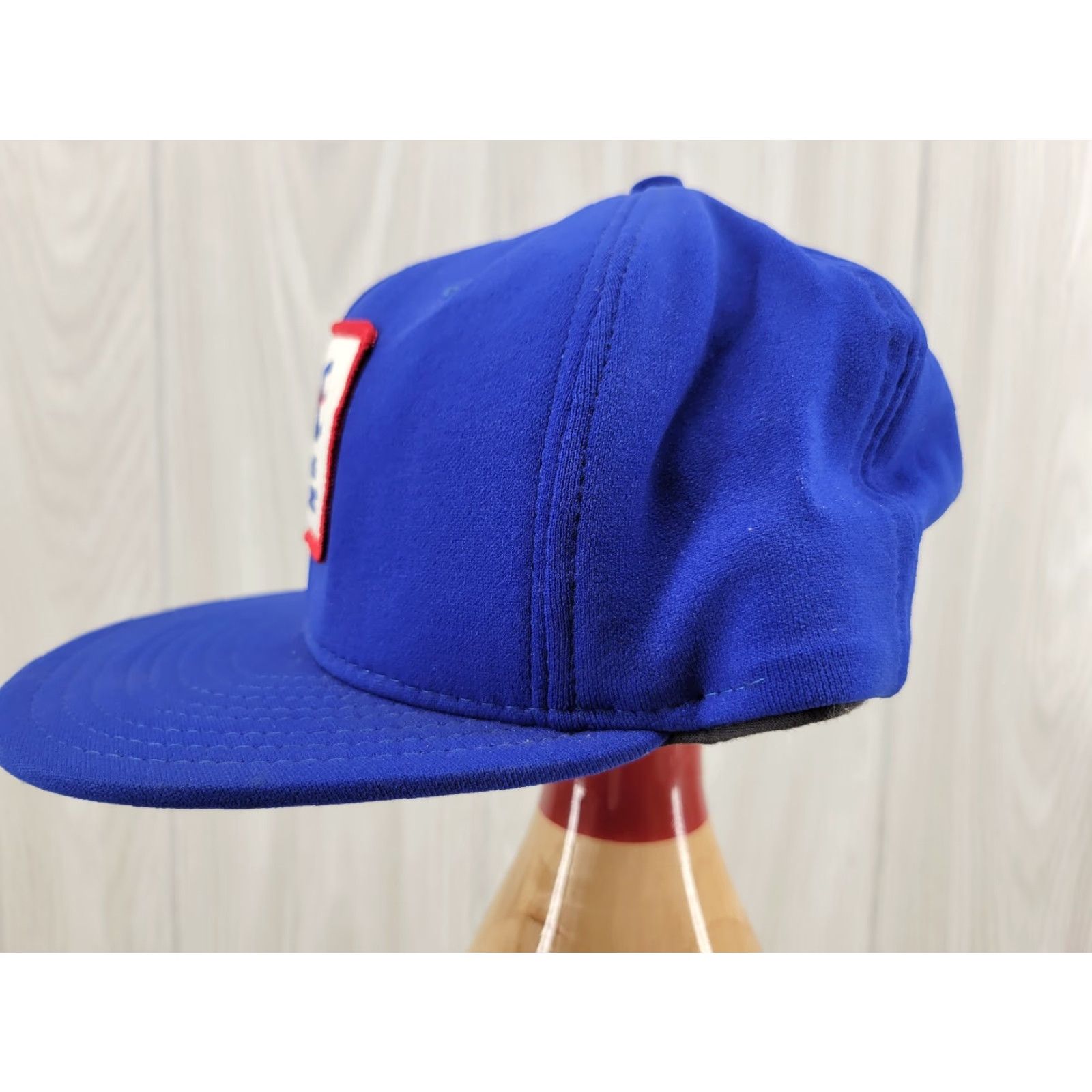 Vintage VINTAGE Ayers Electric Hat Blue Snapback USA Made Men One Size Blue Trucker Hat Mens Size ONE SIZE - 4 Thumbnail