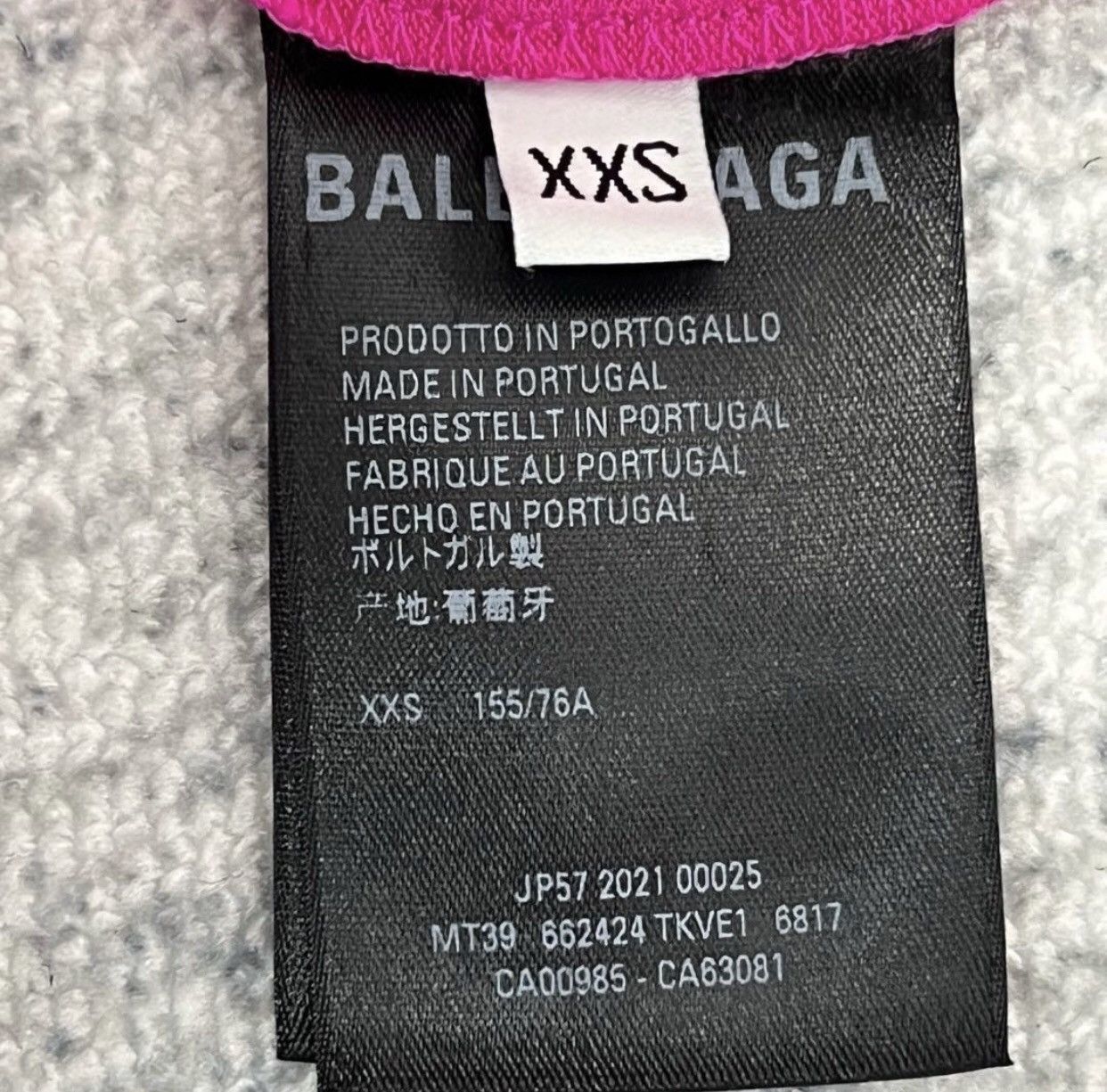 Balenciaga Balenciaga 22FW printed long sleeved thin hoodie Size US XXS / EU 40 - 6 Thumbnail