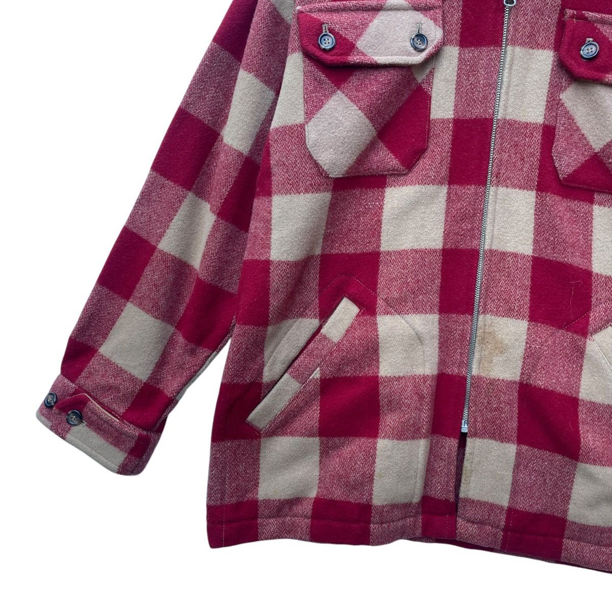 Flannel × Vintage Vintage Neyries flannel Wool Checked Jacket Size US M / EU 48-50 / 2 - 4 Thumbnail
