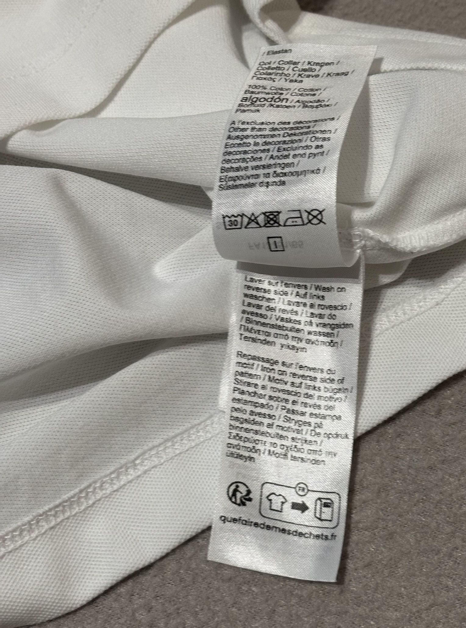 Lacoste Lacoste Polo White Large Size US L / EU 52-54 / 3 - 11 Thumbnail