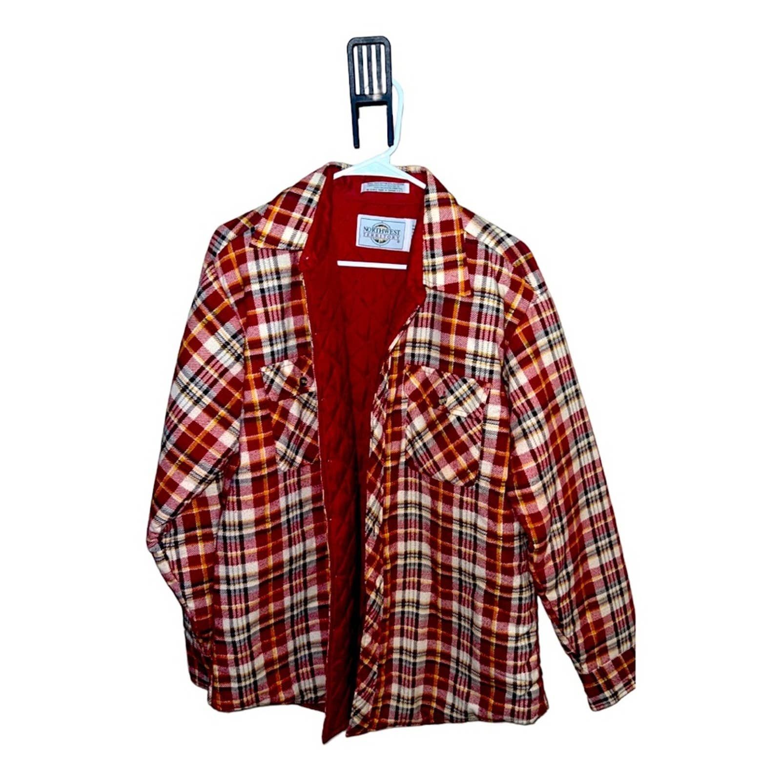 Northwest Territory Vintage 90s Northwest Territory Red Flannel Shirt