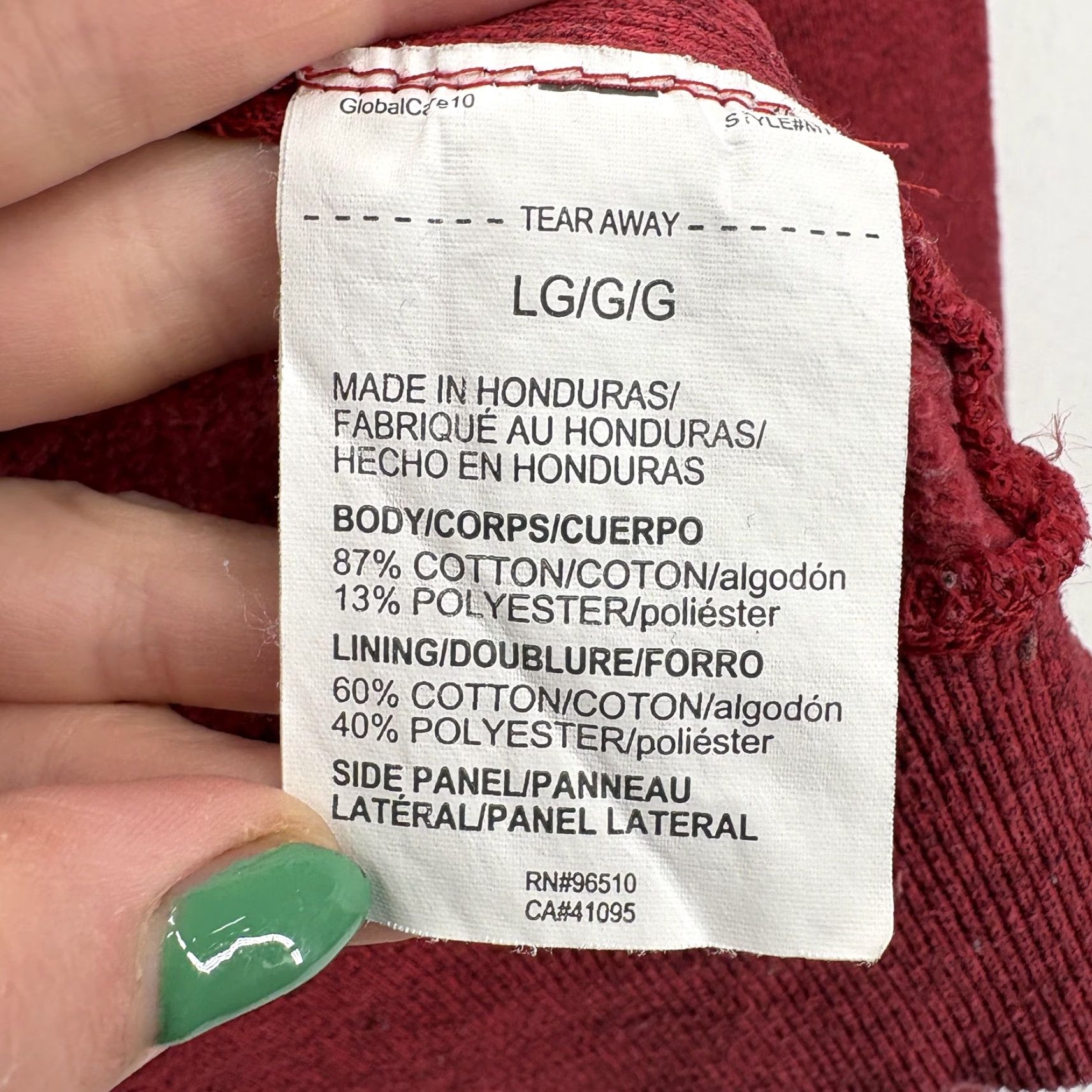 Under Armour Under Armour Project Rock Hoodie Mens Large Red Fleece Pullover Gym Bull Logo Crew Neck Long Sleeve Size US L / EU 52-54 / 3 - 6 Thumbnail