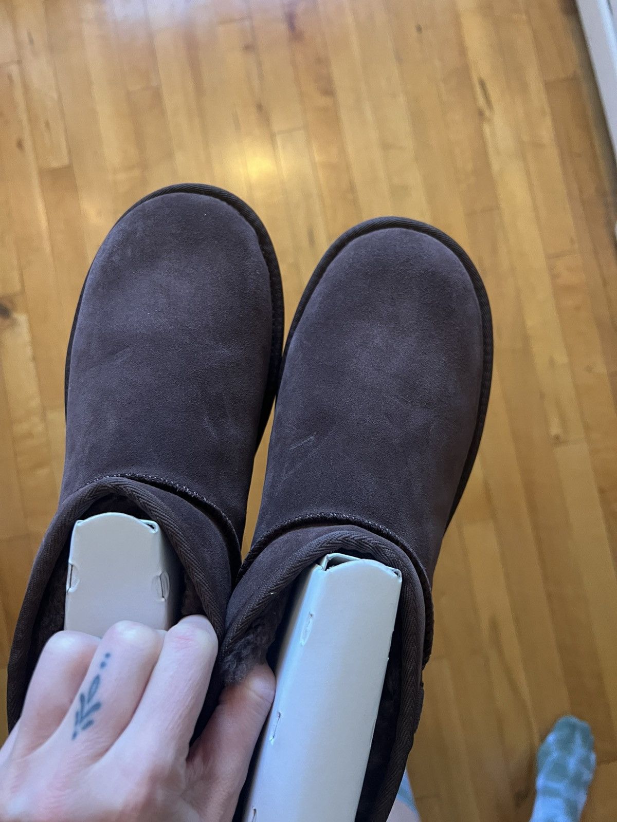Ugg UGG Platform Boots Burnt Cedar New / Never Worn Size US 10 / IT 40 - 2 Thumbnail