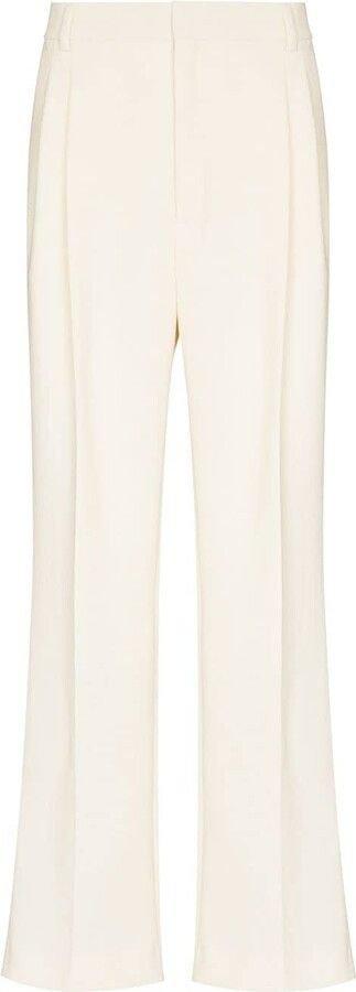 Casablanca Casablanco1mle0125 Pleated Trouser in Whitea Size US 36 / EU 52 - 2 Thumbnail