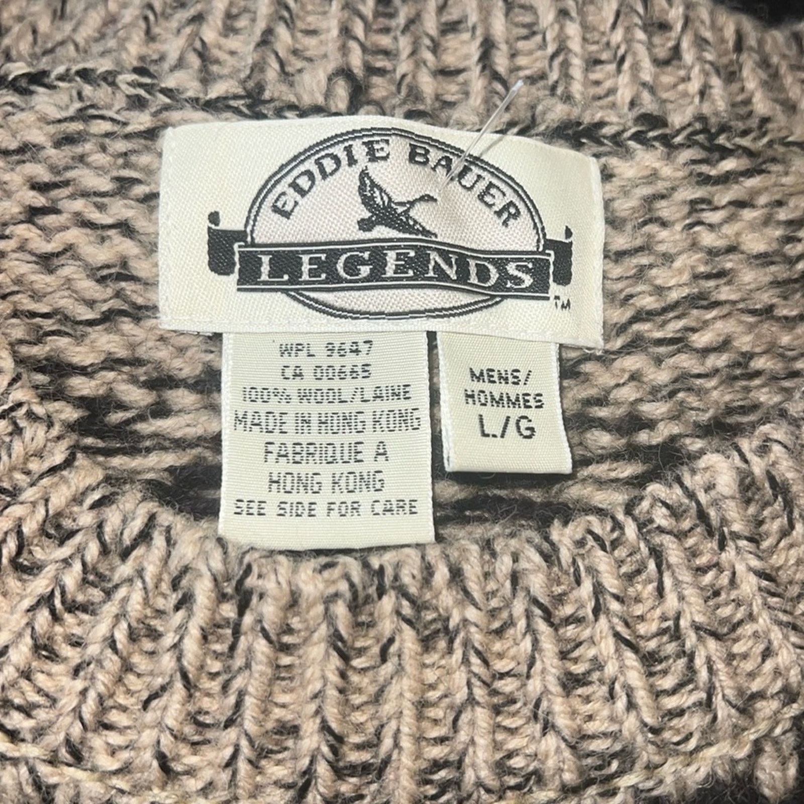 Eddie Bauer VNTG EDDIE BAUER wool eclectic grandpa cabin core crewneck L Size US L / EU 52-54 / 3 - 2 Thumbnail