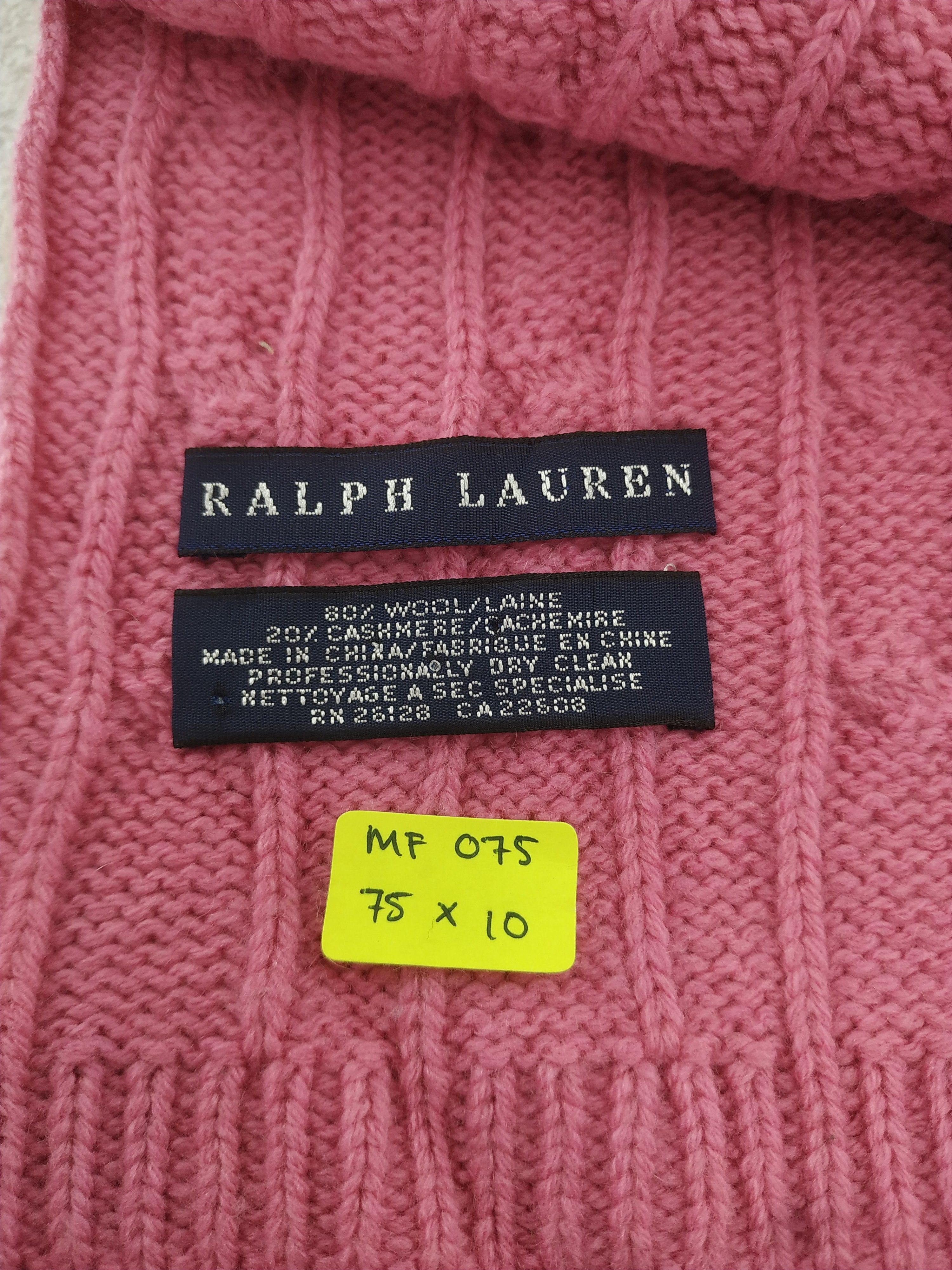 Ralph Lauren Vintage Ralph Lauren Scarf/Muffler/Neckwear MF075 Size ONE SIZE - 6 Thumbnail