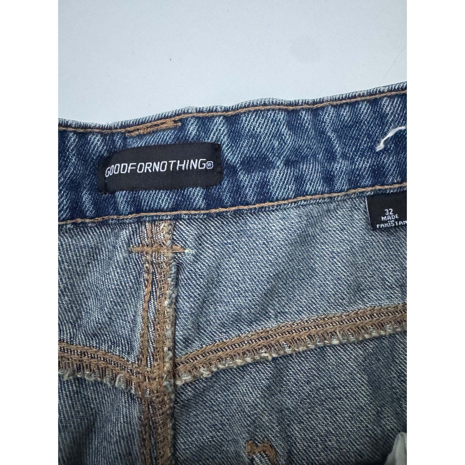 Good For Nothing Good For Nothing Heavy Carpenter Blue Denim Size 32 Size US 32 / EU 48 - 3 Thumbnail