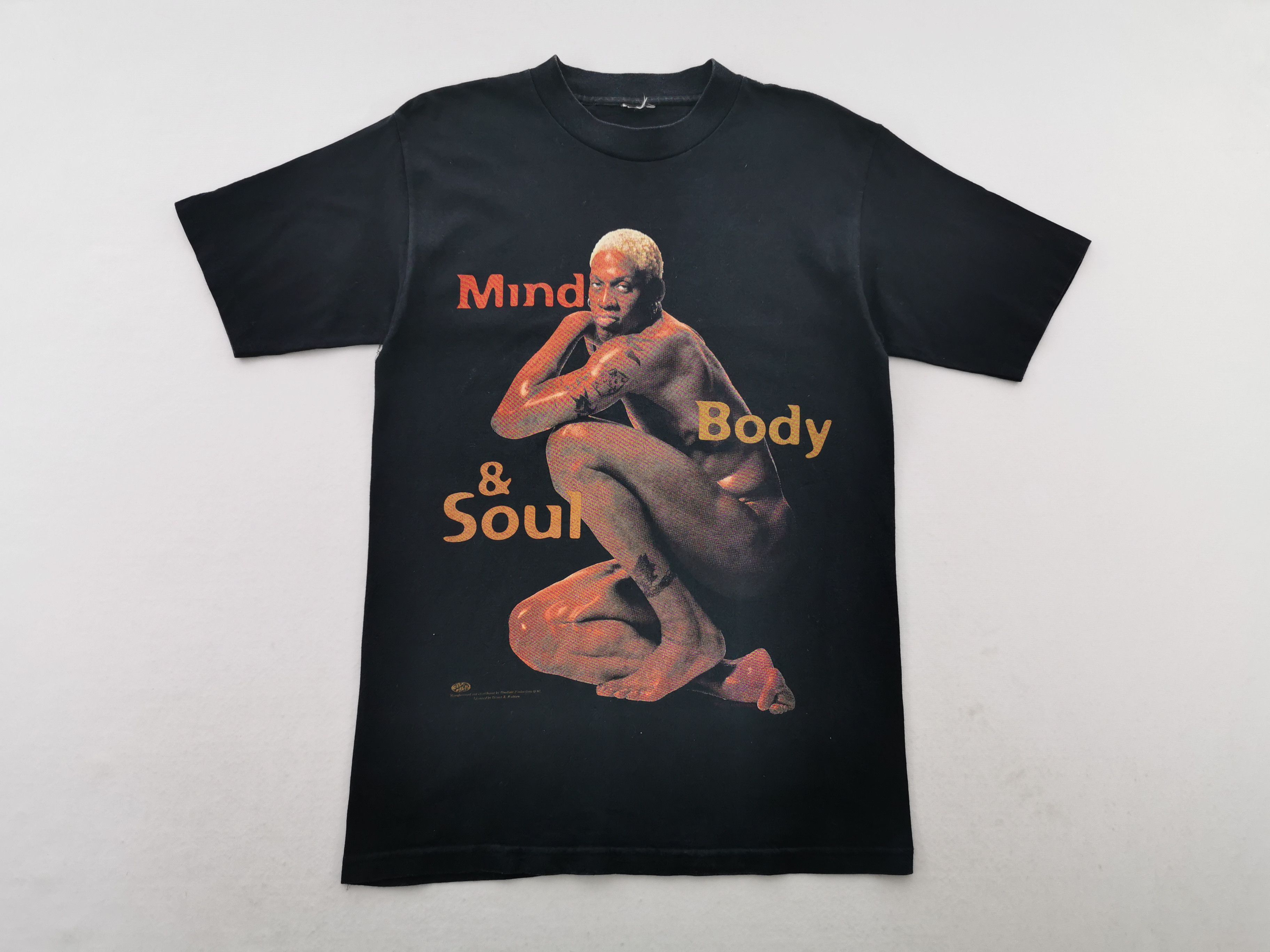 Vintage Vintage 90s Dennis Rodman Mind & Soul Body by Albon Watson Size US M / EU 48-50 / 2 - 1 Thumbnail