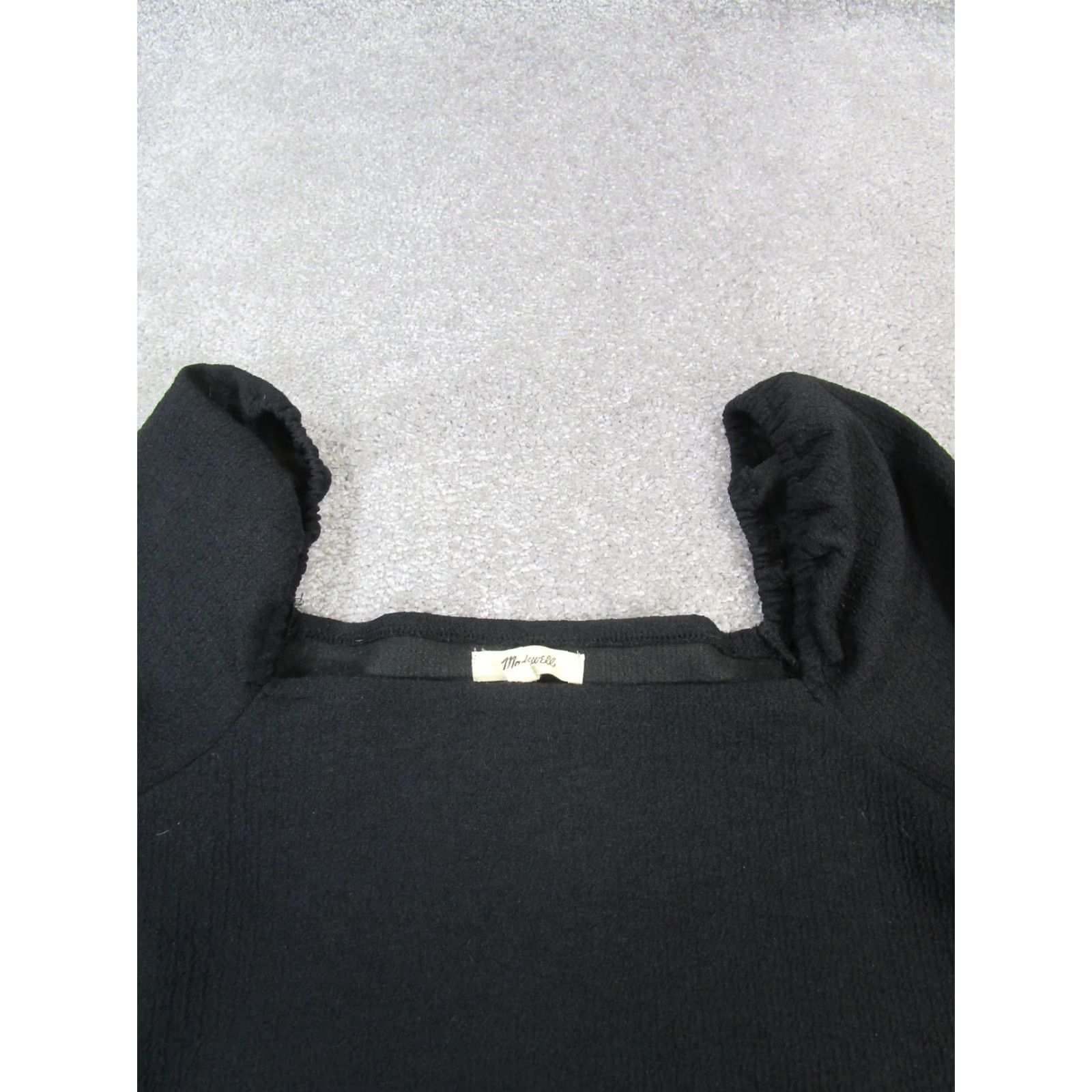 Madewell Madwell Shirt Womens Small Black Blouse Size S / US 4 / IT 40 - 2 Thumbnail